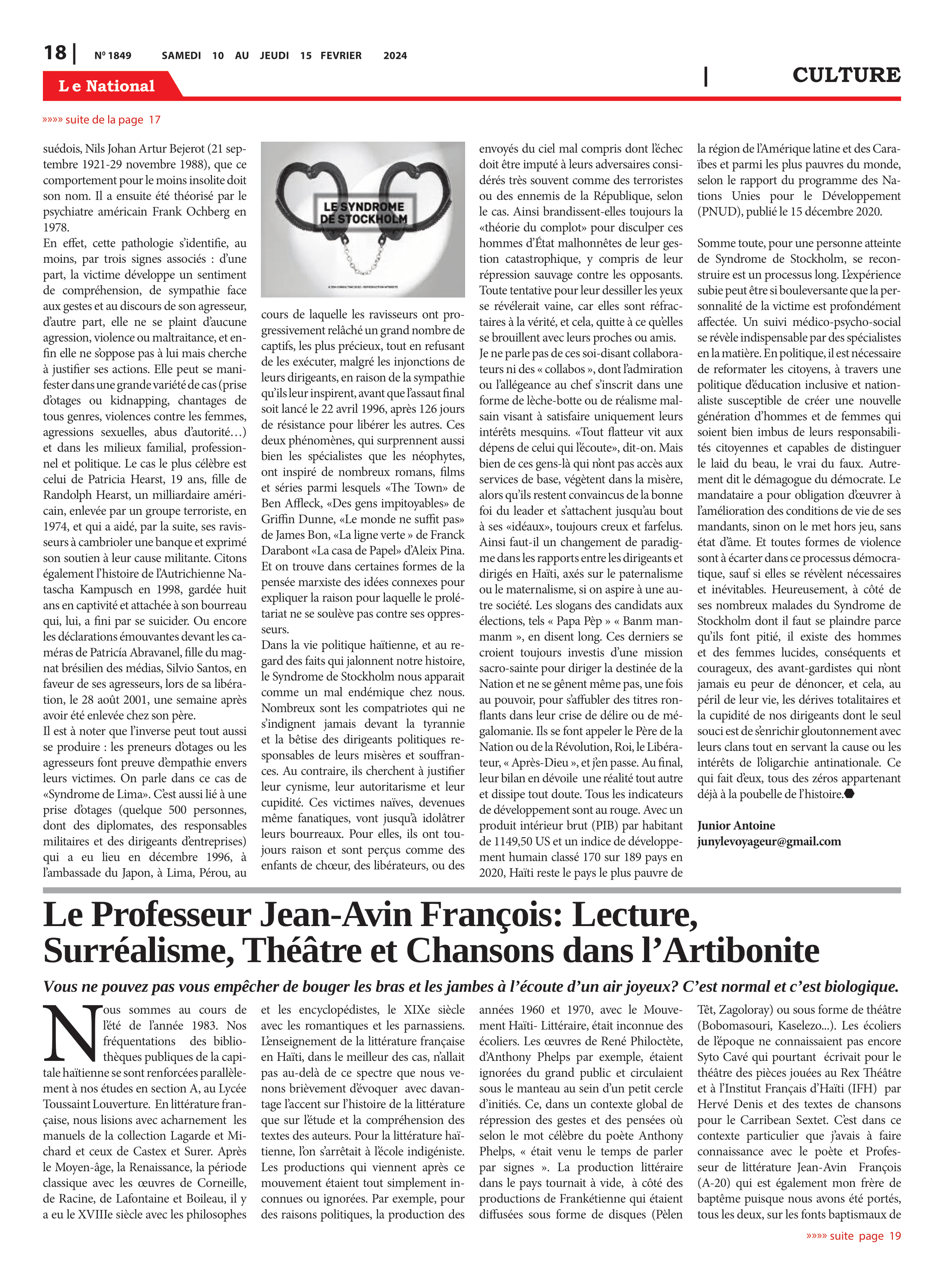 Page 18 de l'édition 1849