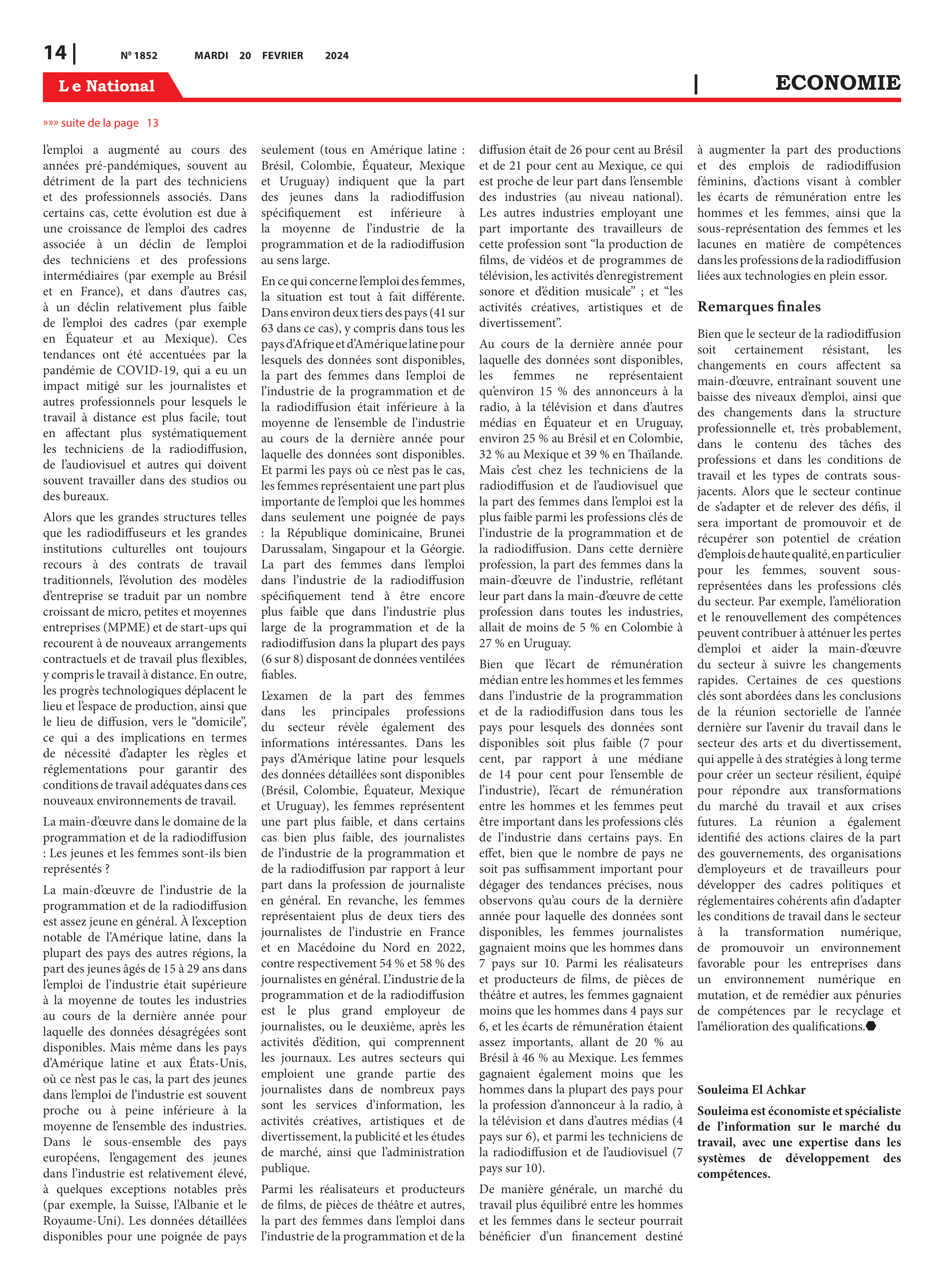 Page 14 de l'édition 1852