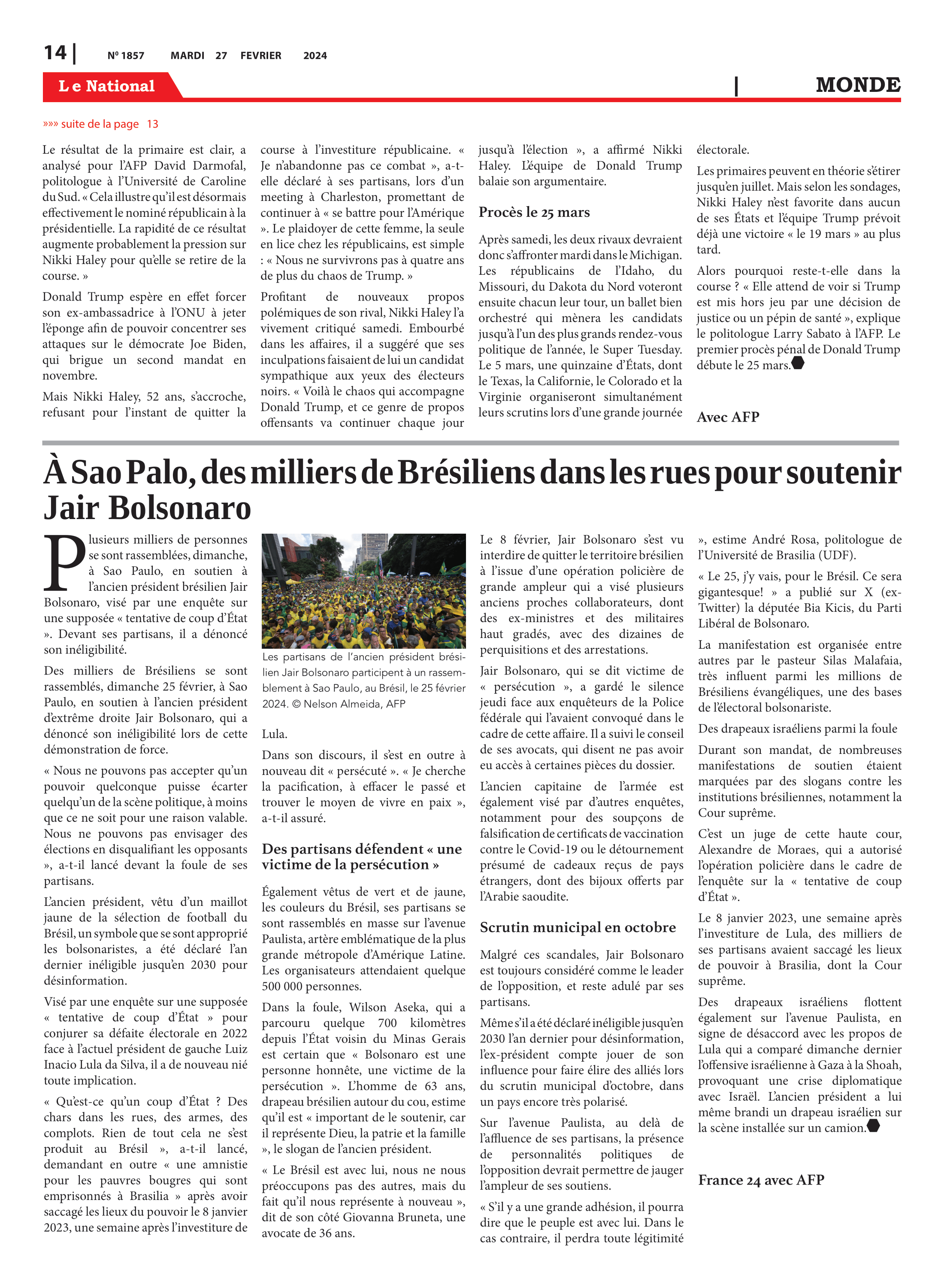 Page 14 de l'édition 1857