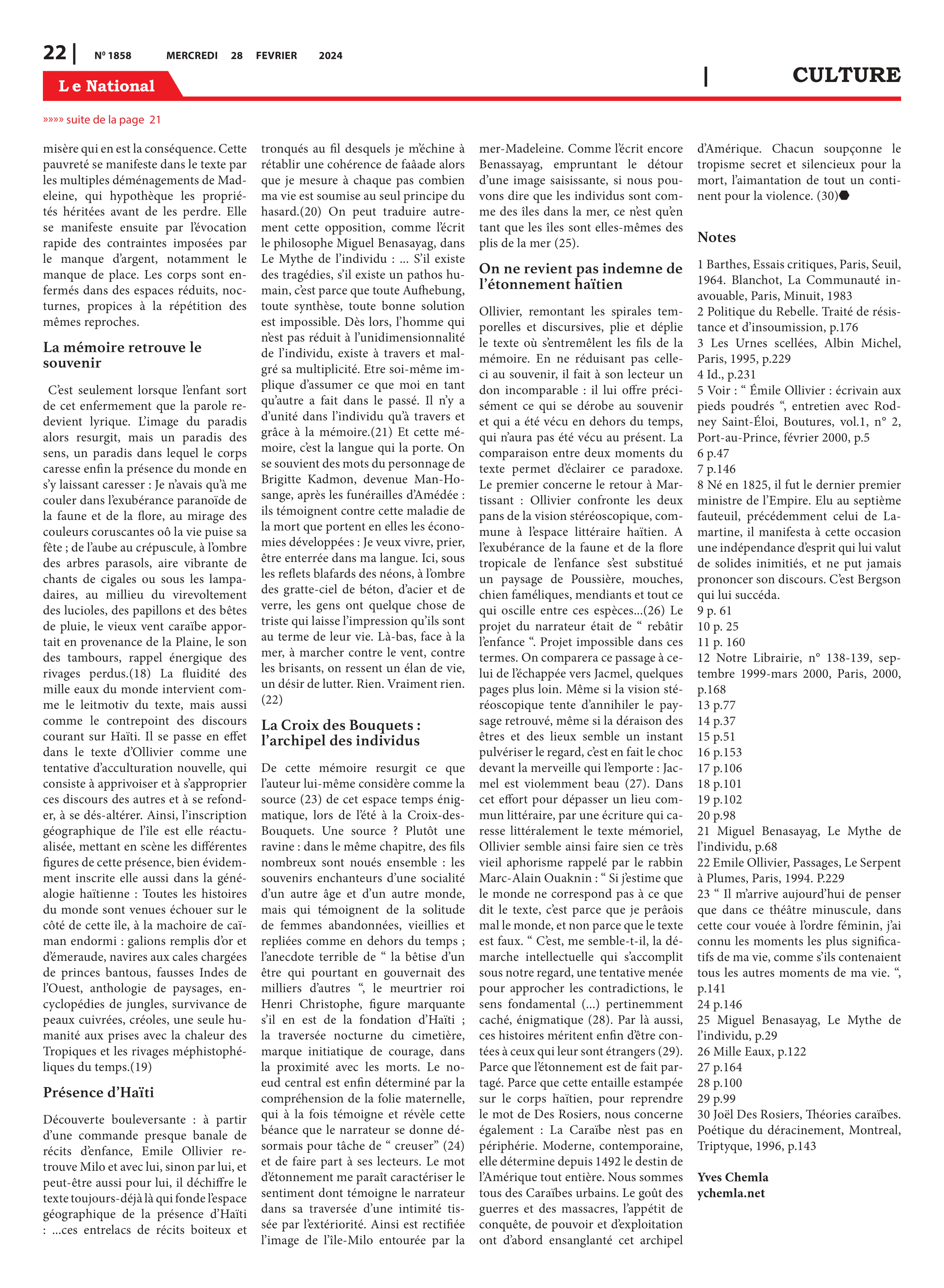 Page 22 de l'édition 1858