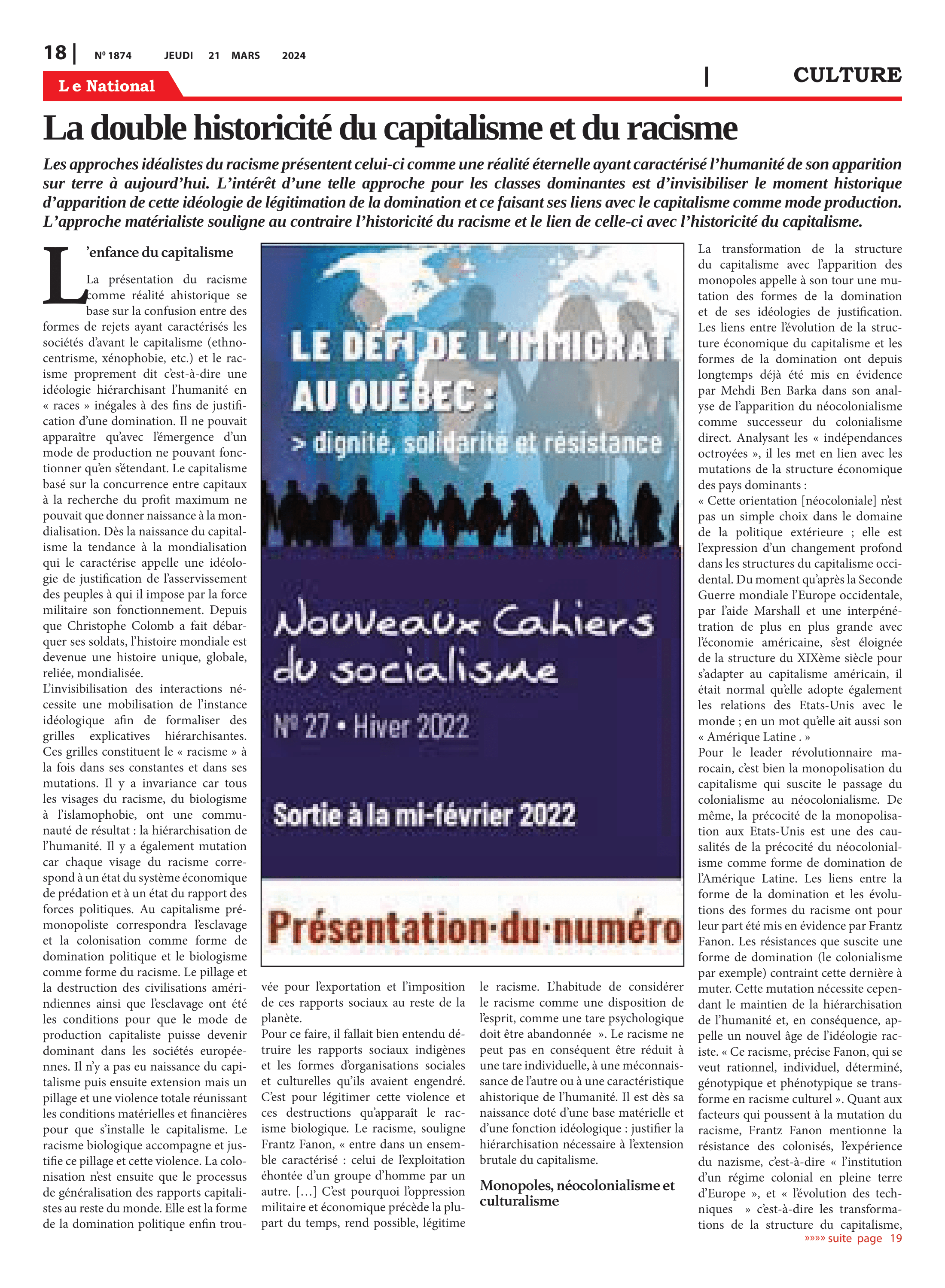 Page 18 de l'édition 1874