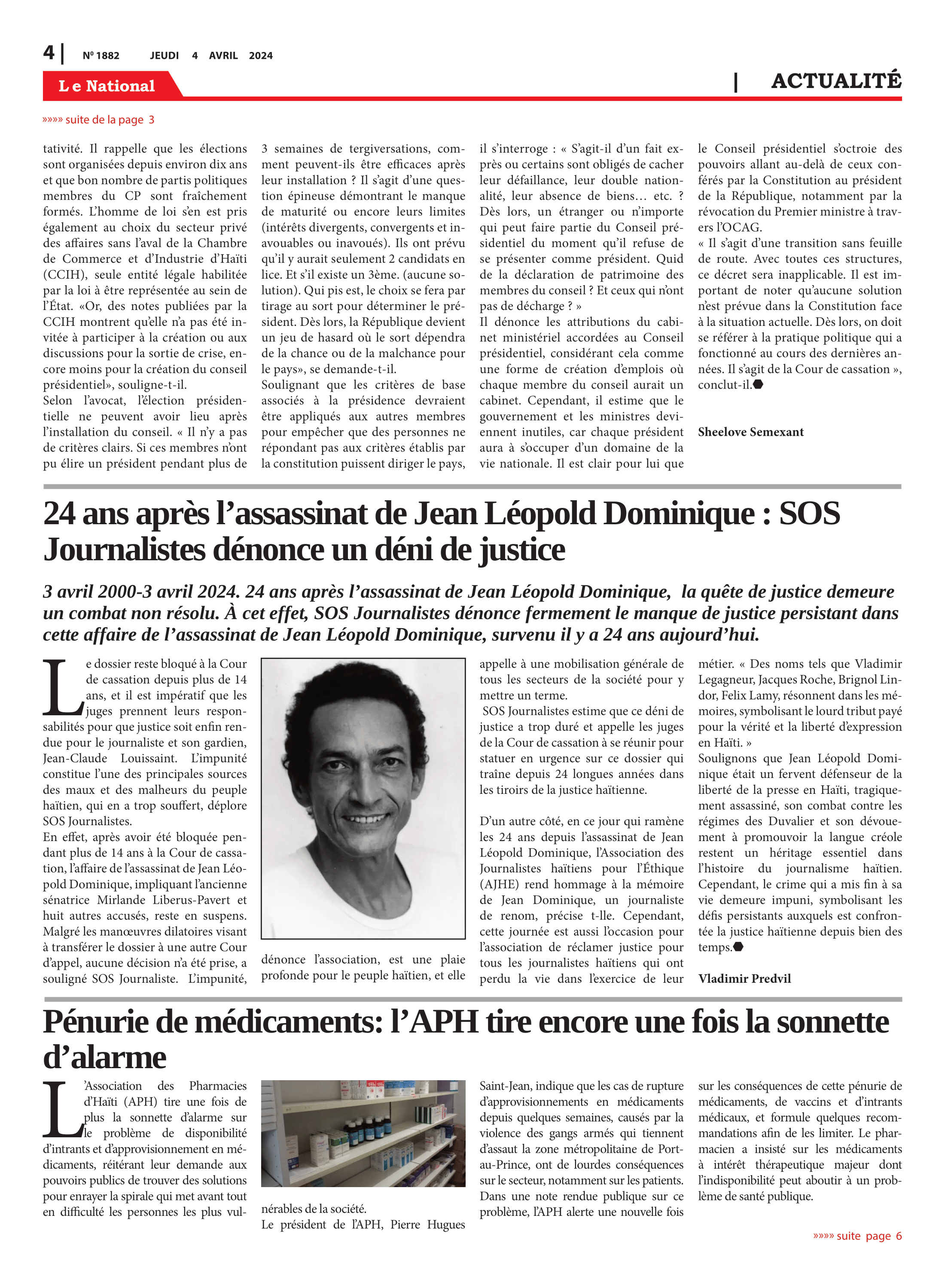 Page 4 de l'édition 1882
