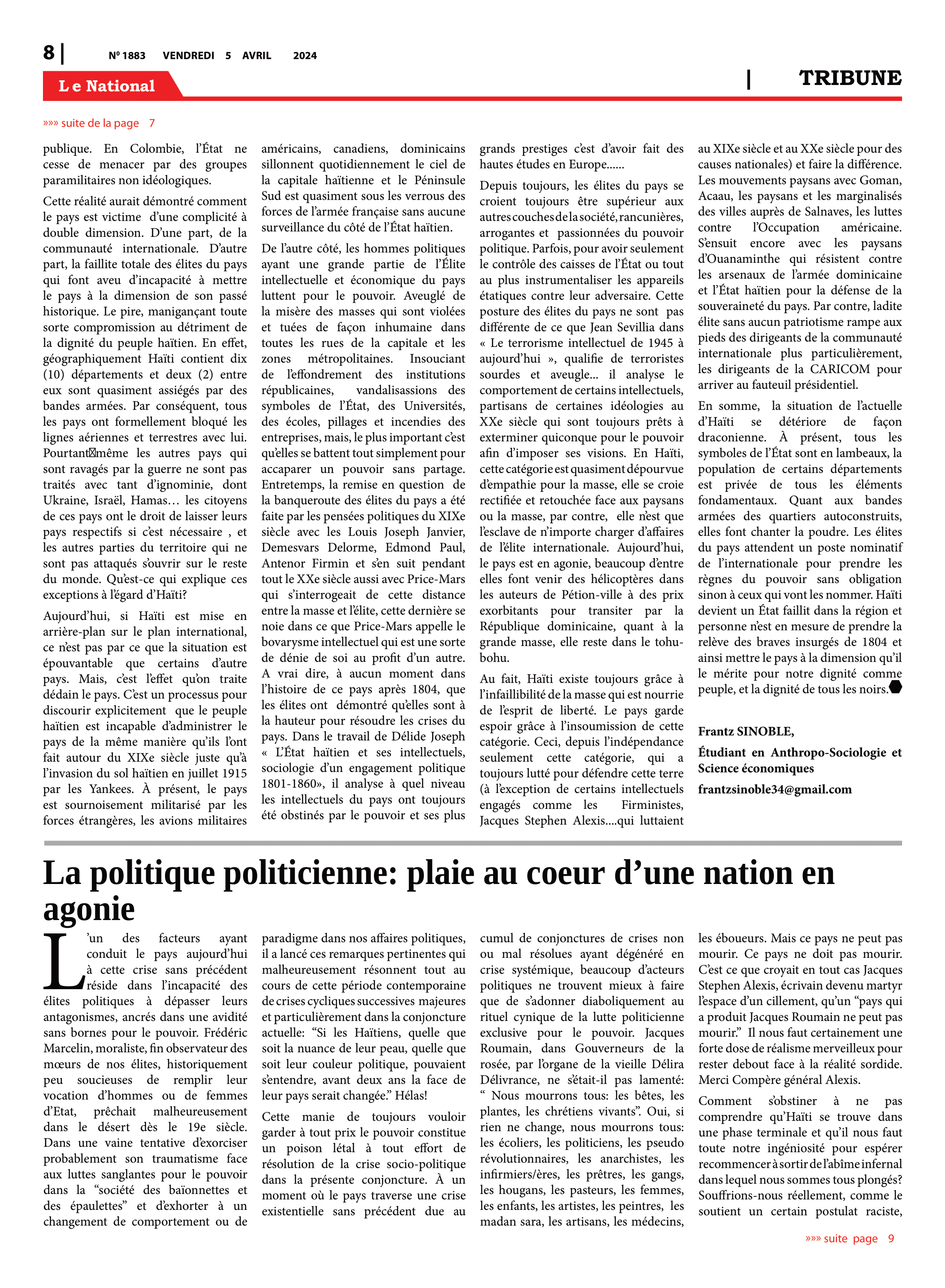 Page 8 de l'édition 1883
