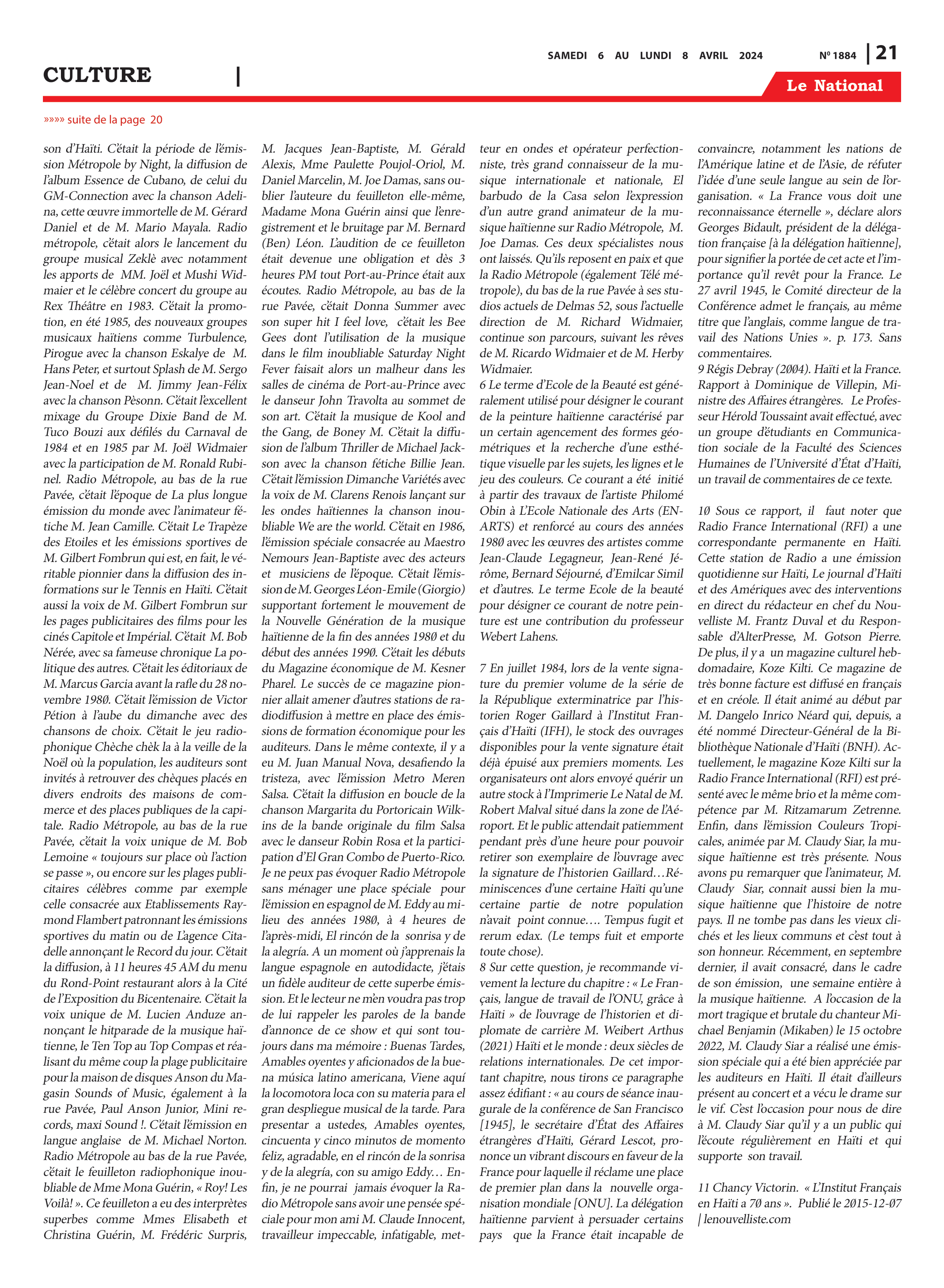 Page 21 de l'édition 1884