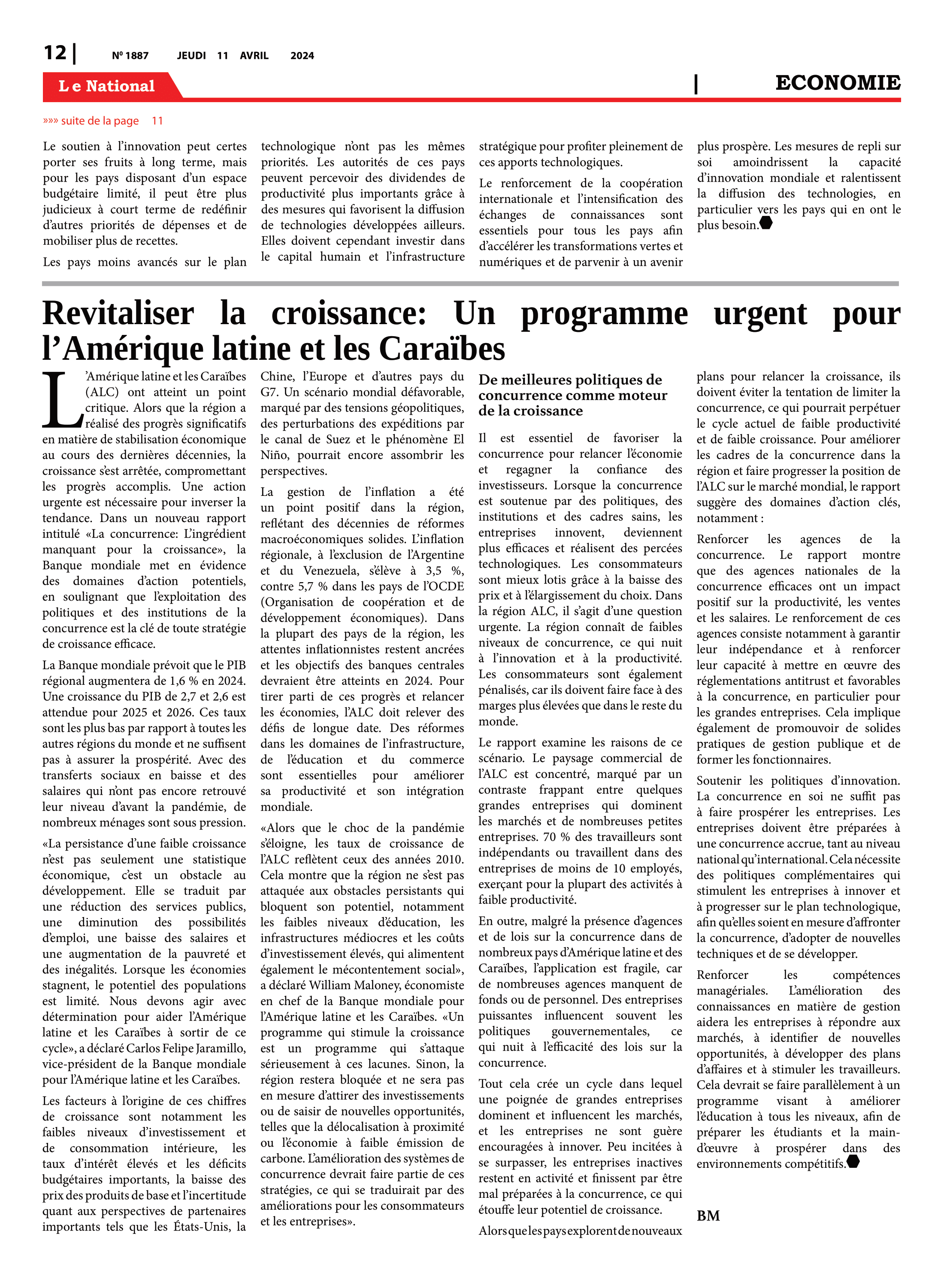 Page 12 de l'édition 1887