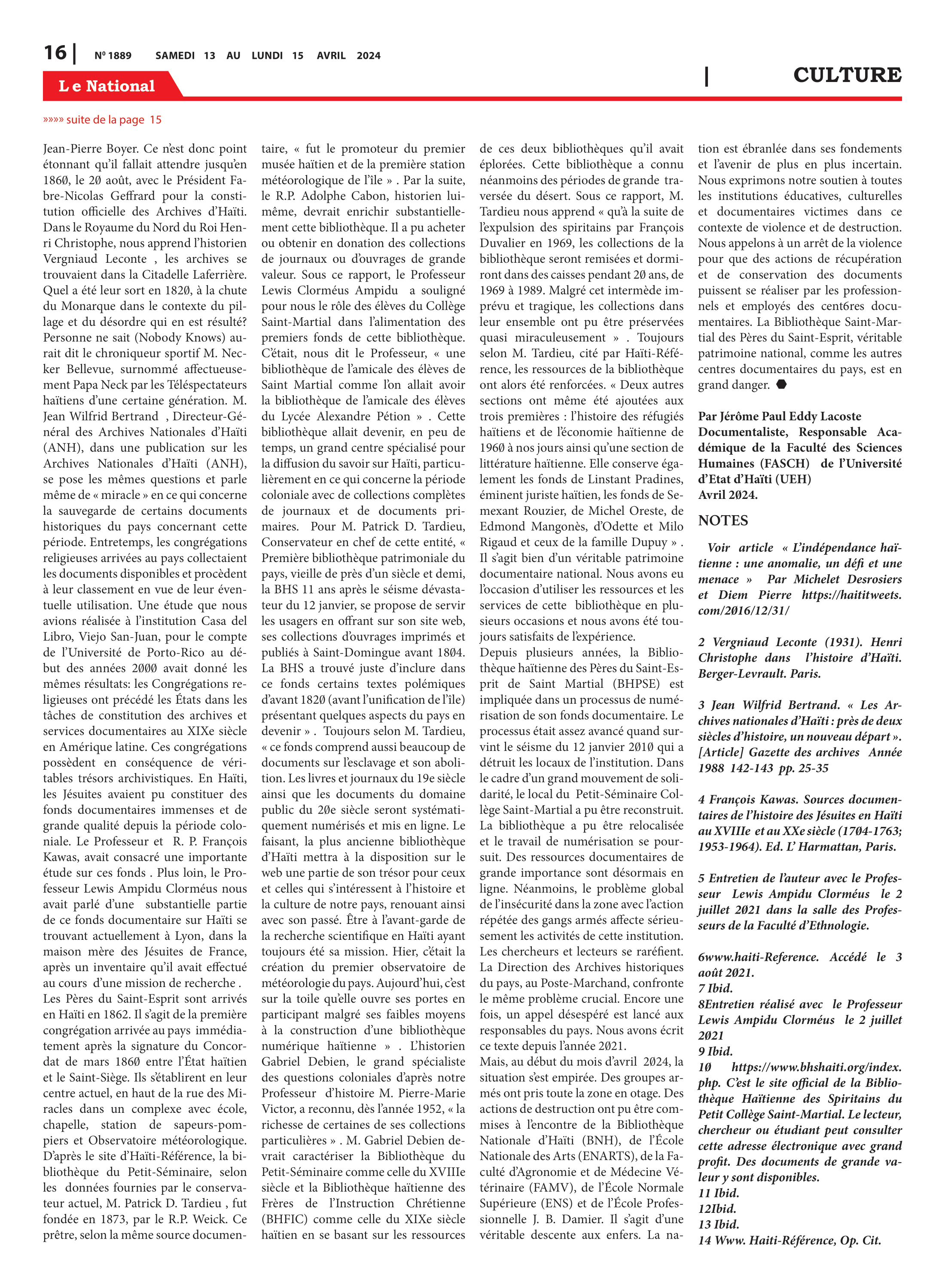 Page 16 de l'édition 1889