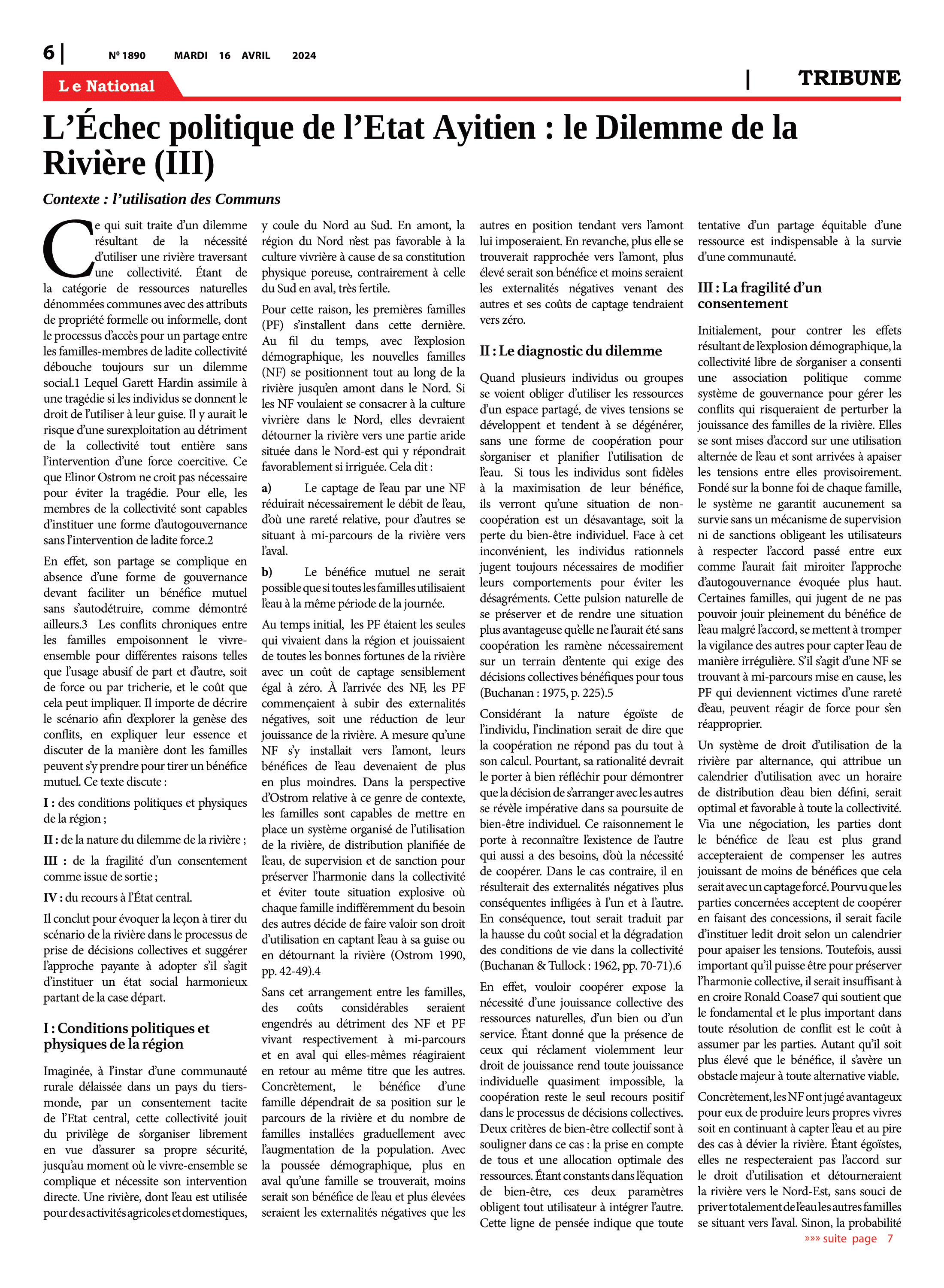 Page 6 de l'édition 1890