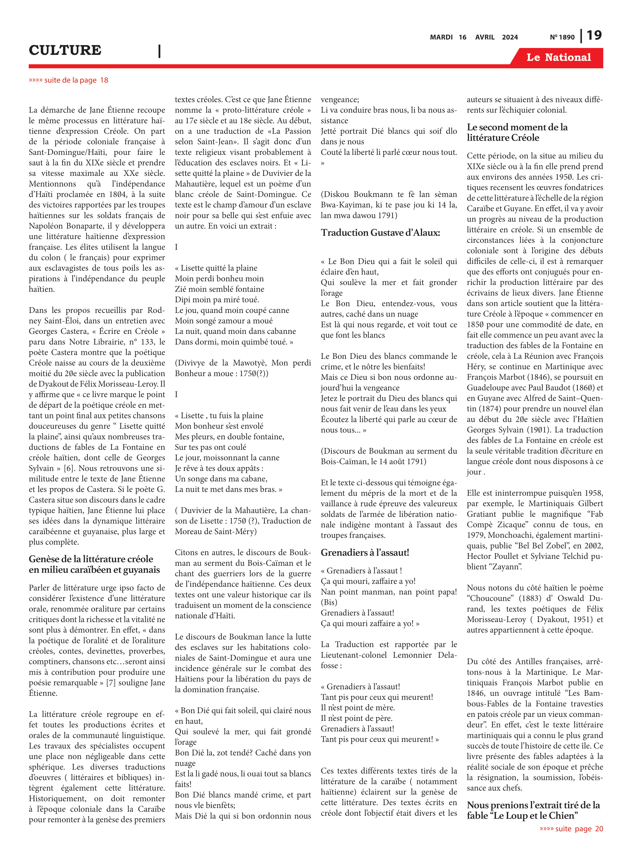 Page 19 de l'édition 1890