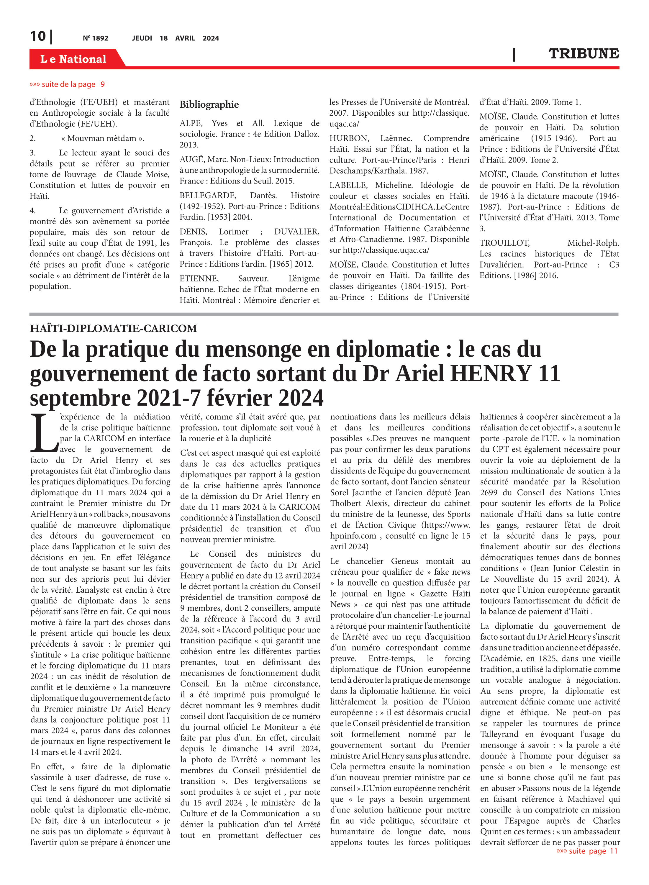 Page 10 de l'édition 1892