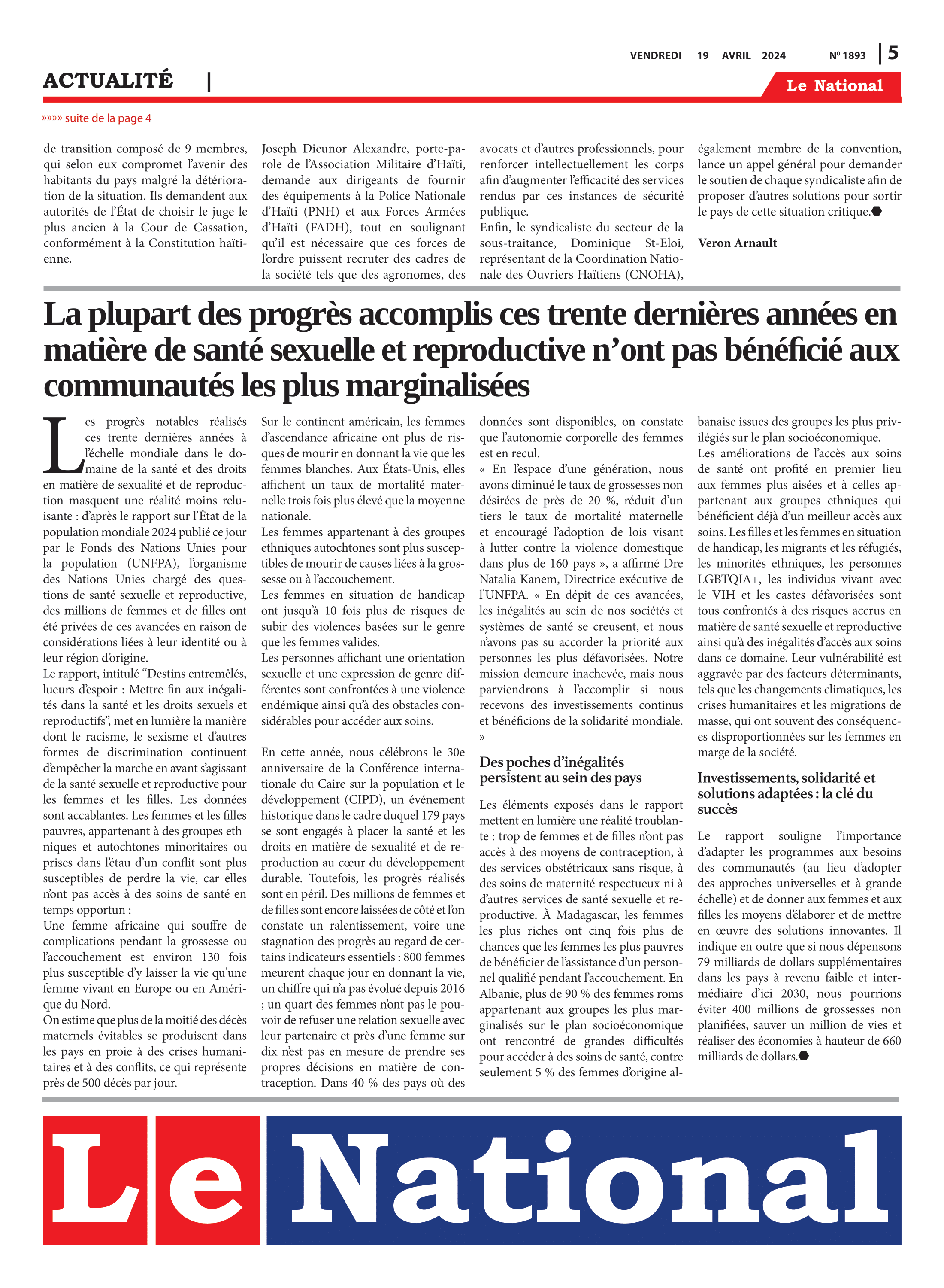 Page 5 de l'édition 1893