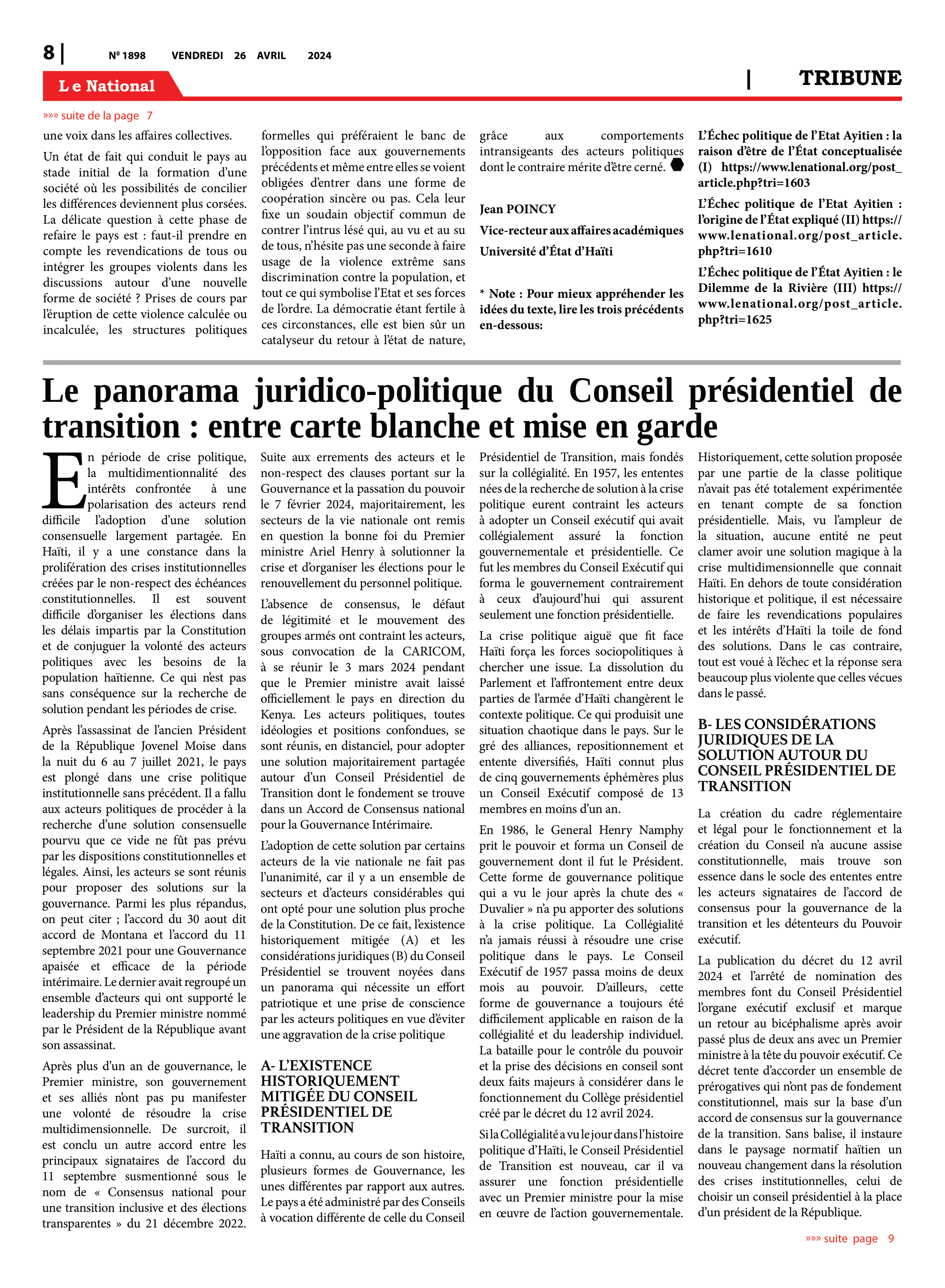Page 8 de l'édition 1898