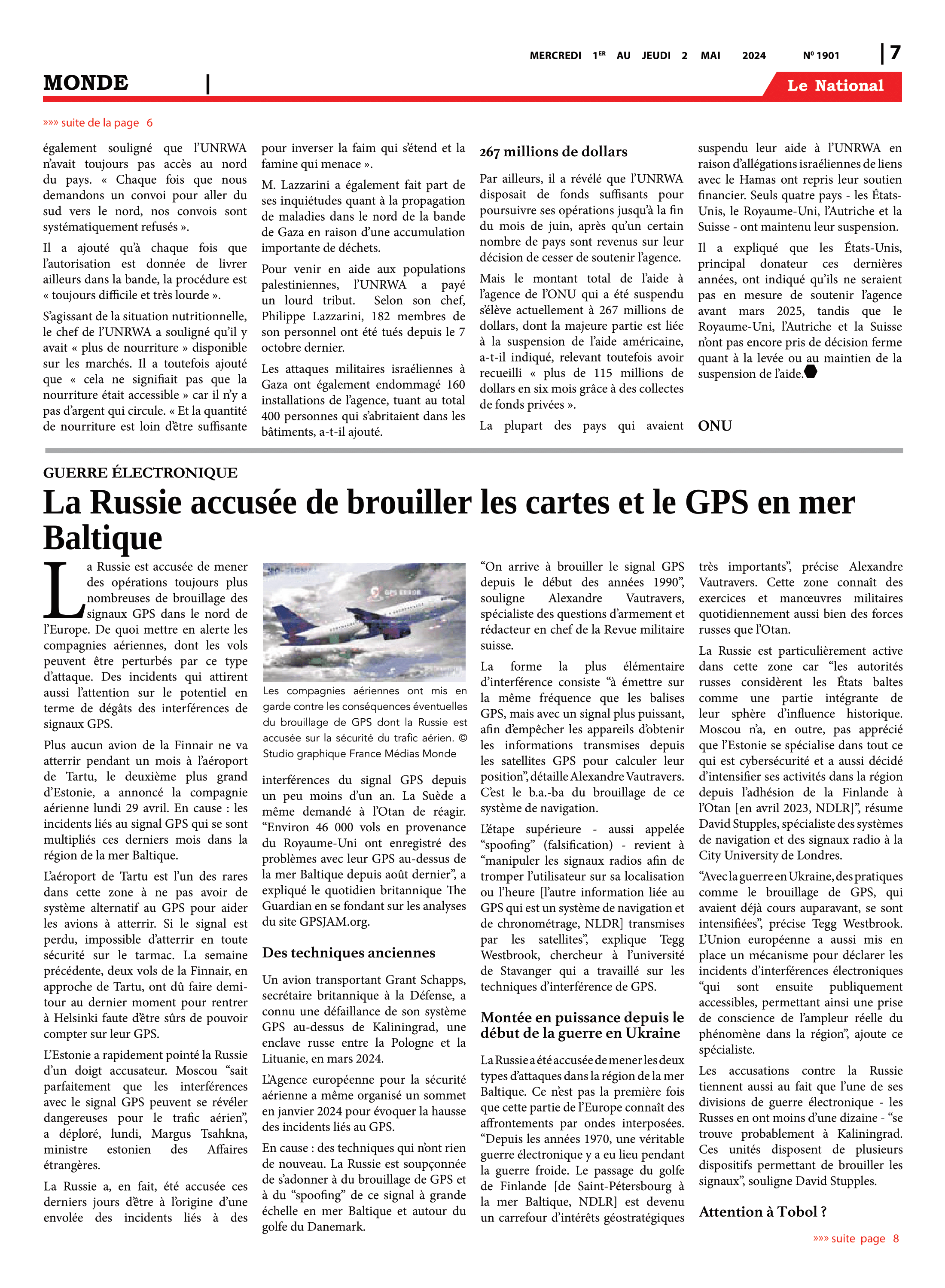 Page 7 de l'édition 1901
