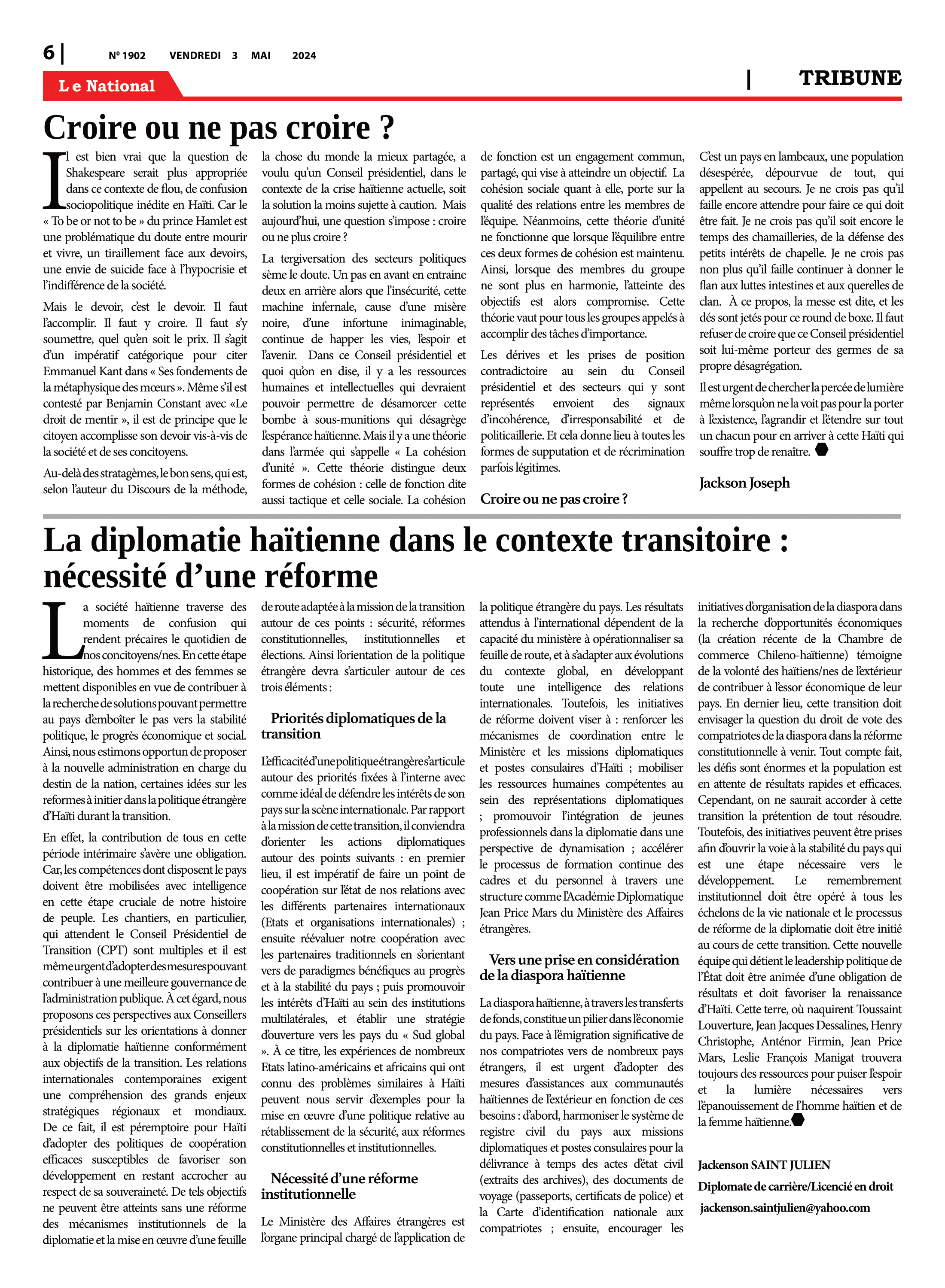 Page 6 de l'édition 1902