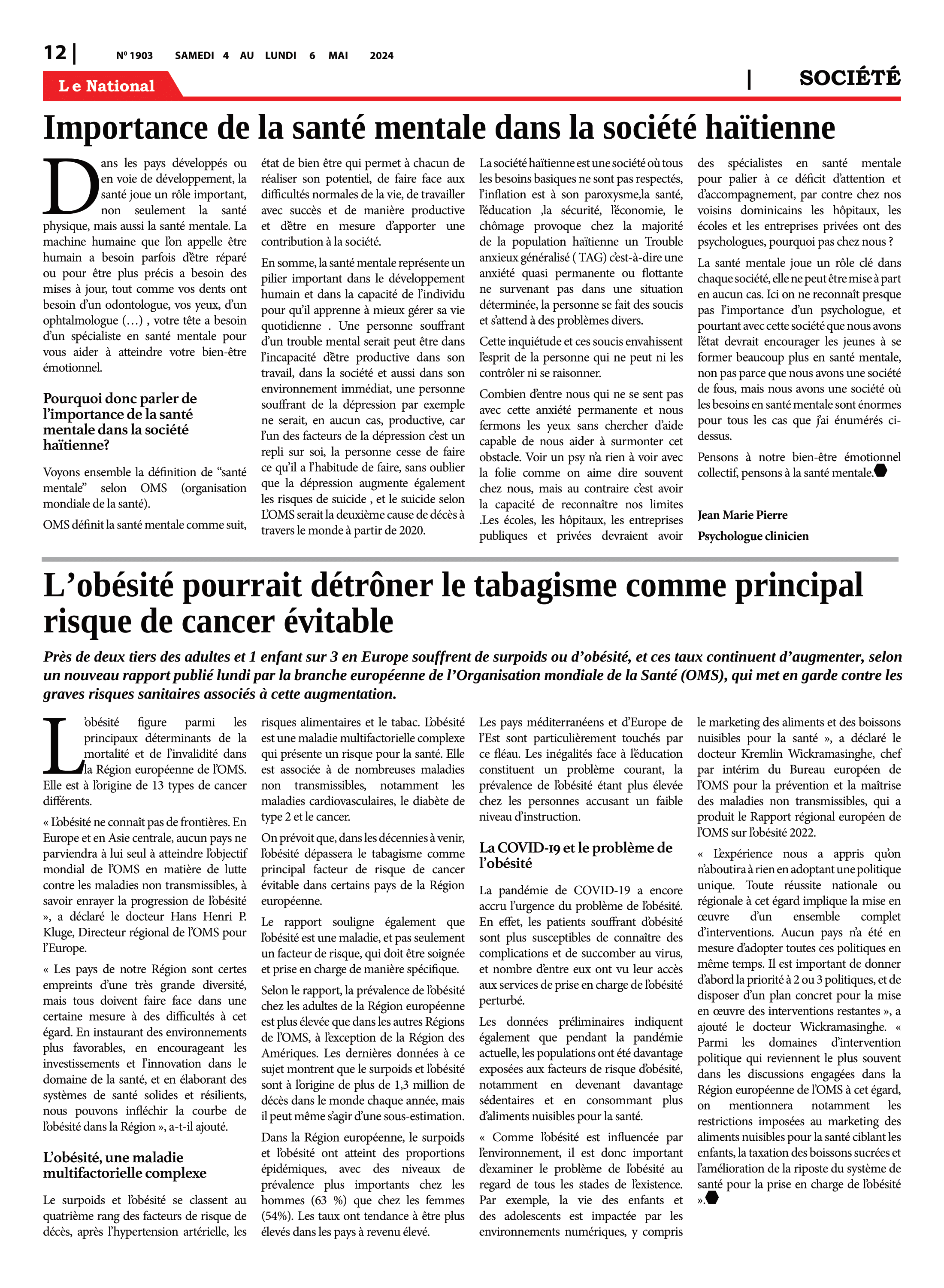 Page 12 de l'édition 1903