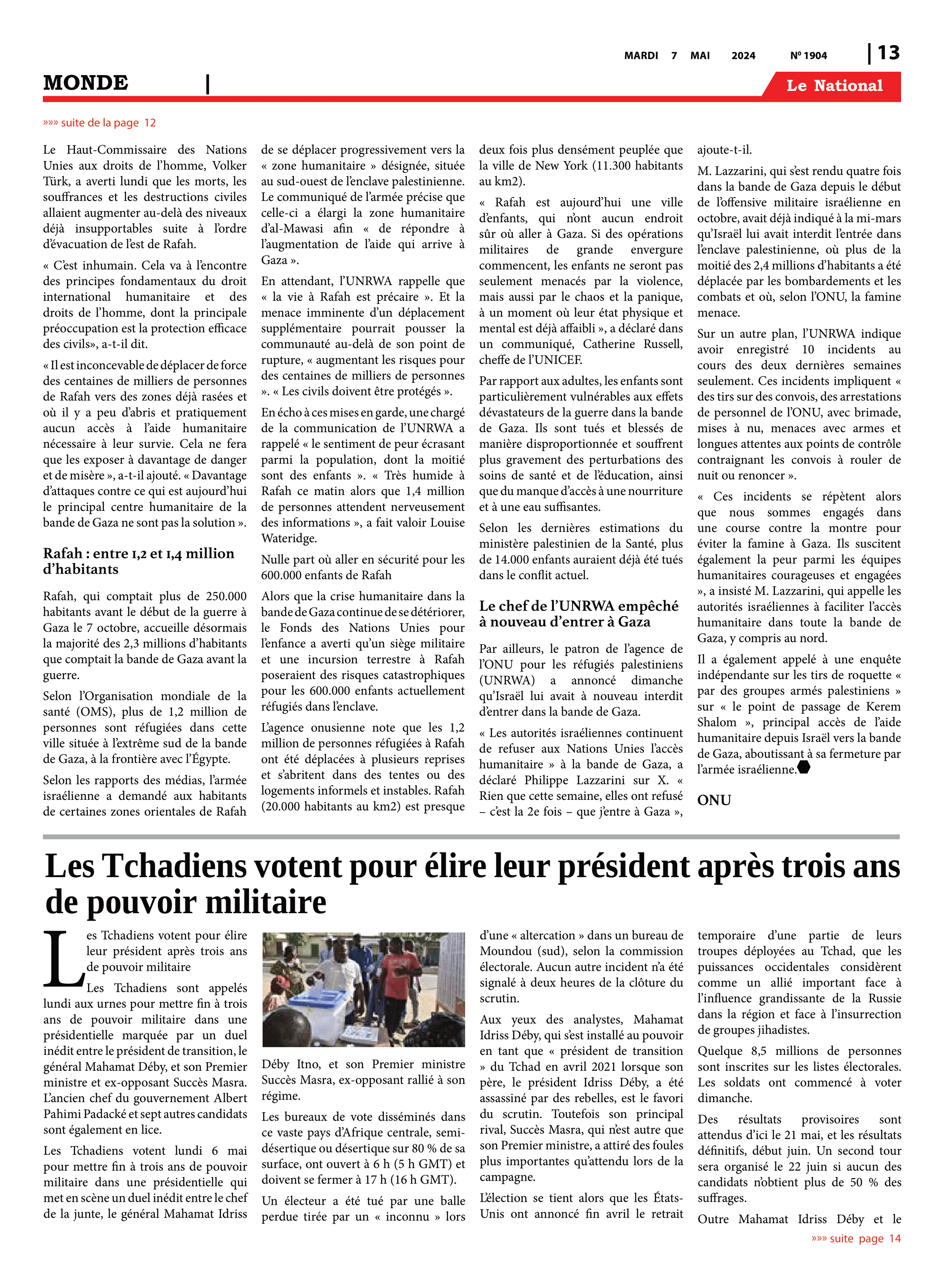 Page 13 de l'édition 1904
