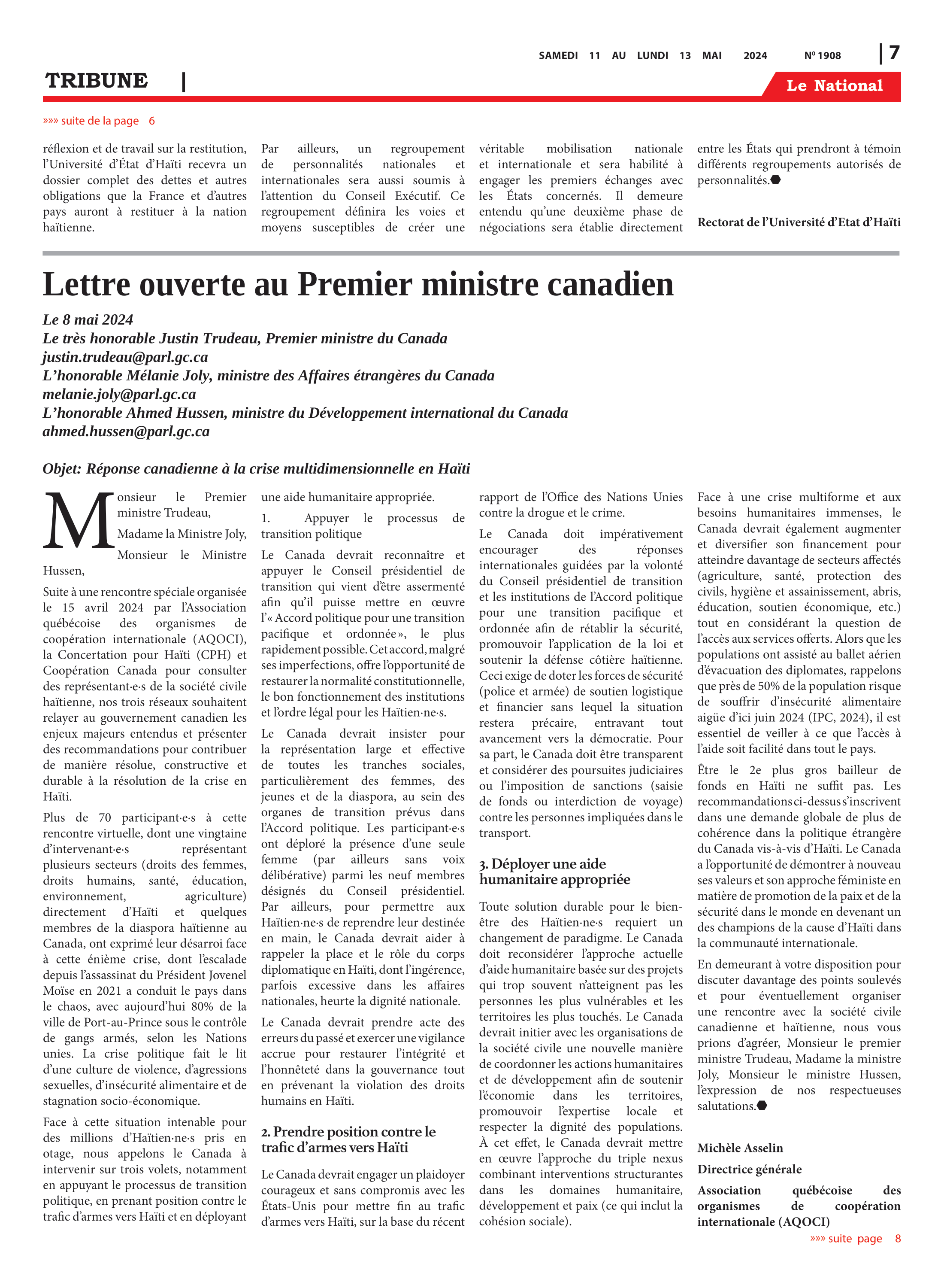 Page 7 de l'édition 1908