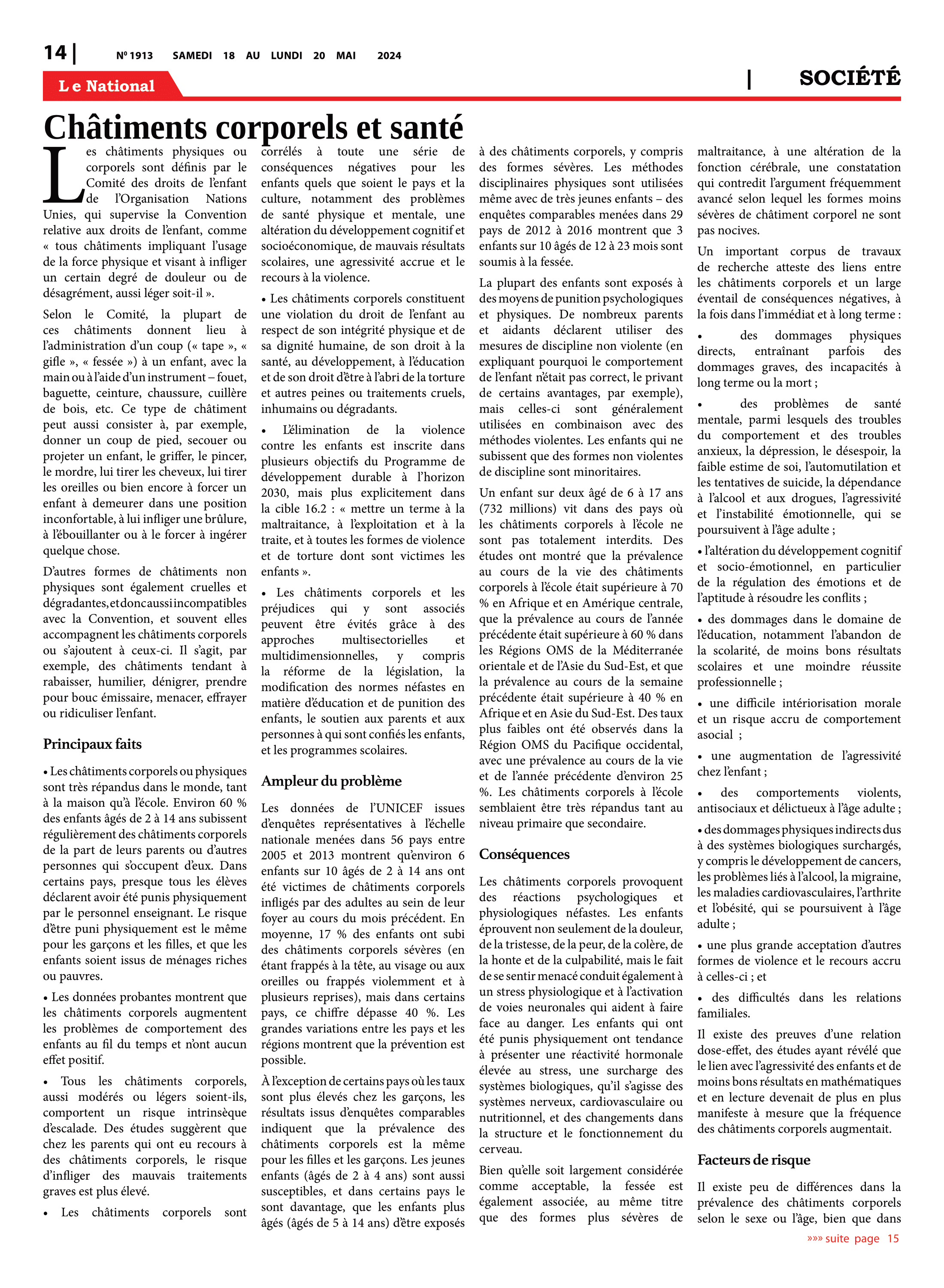 Page 14 de l'édition 1913