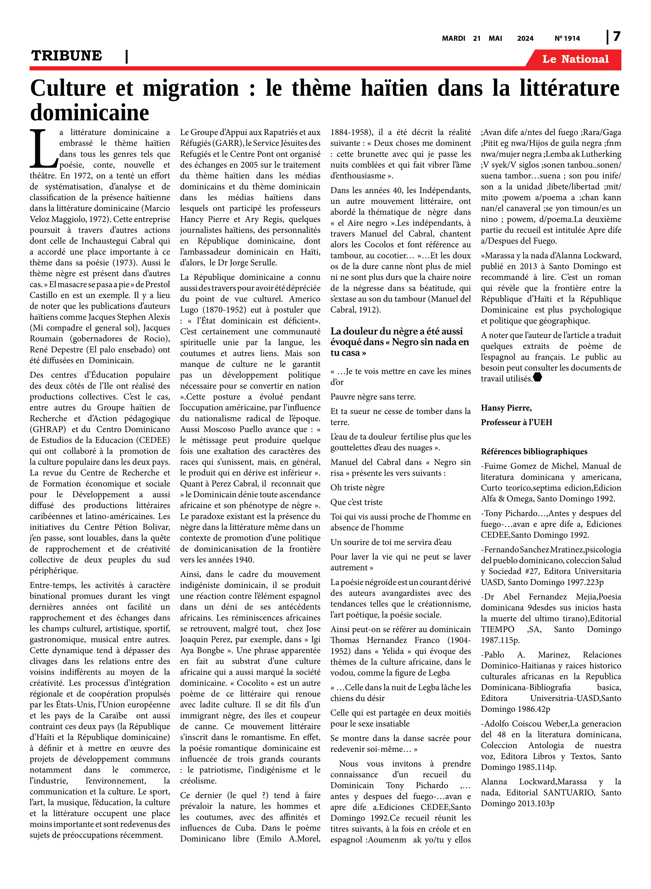 Page 7 de l'édition 1914