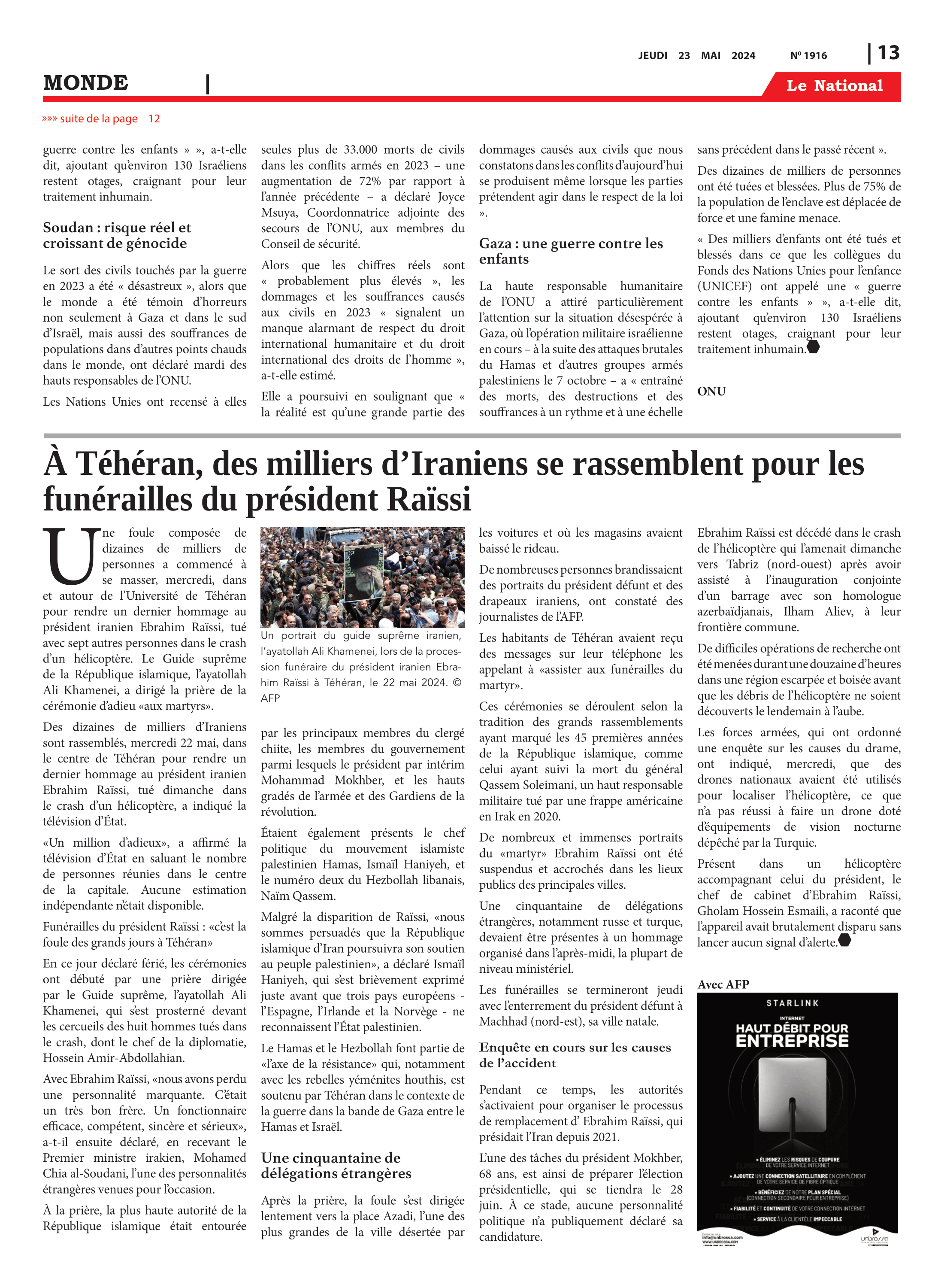 Page 13 de l'édition 1916
