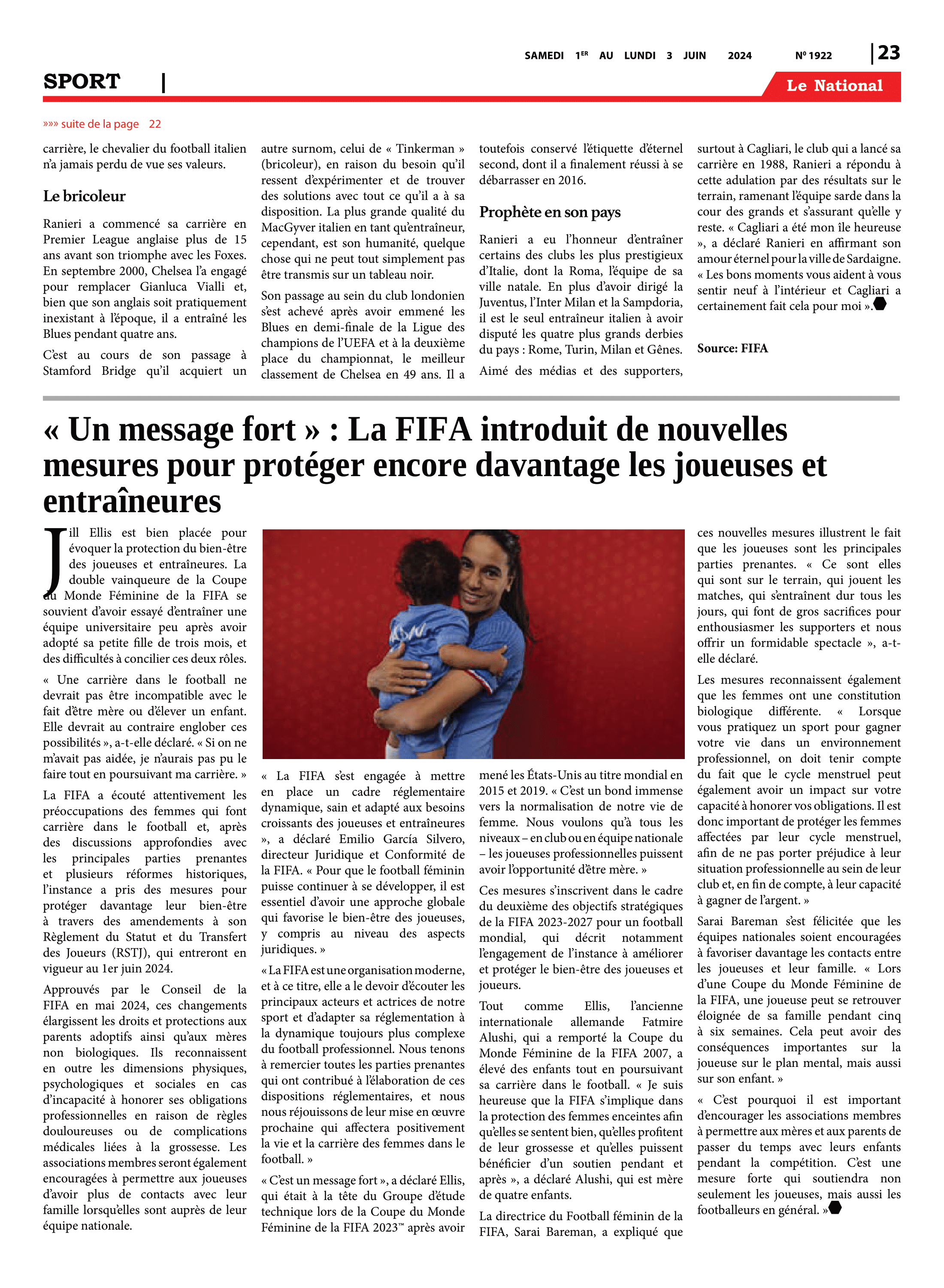 Page 23 de l'édition 1922