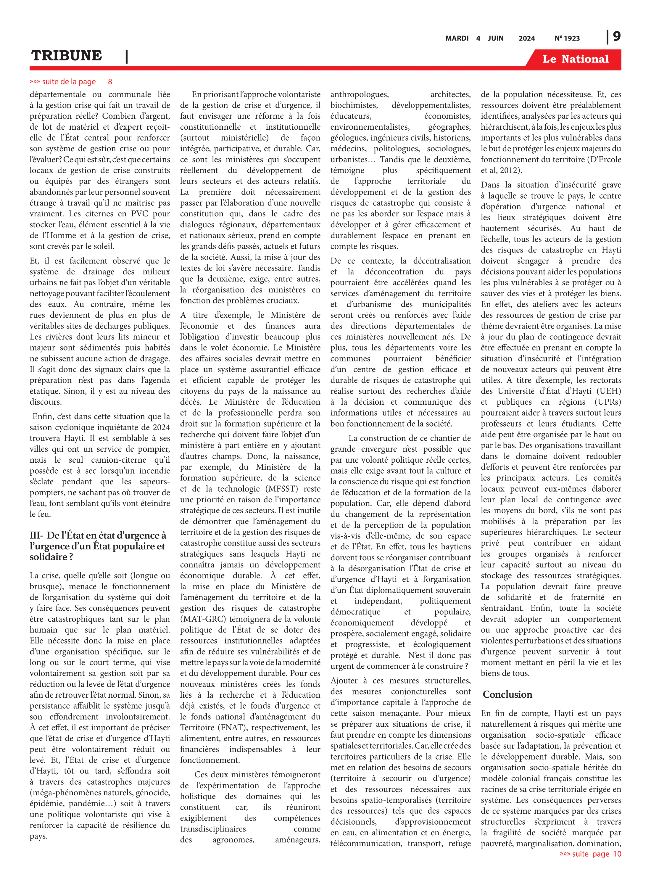 Page 9 de l'édition 1923