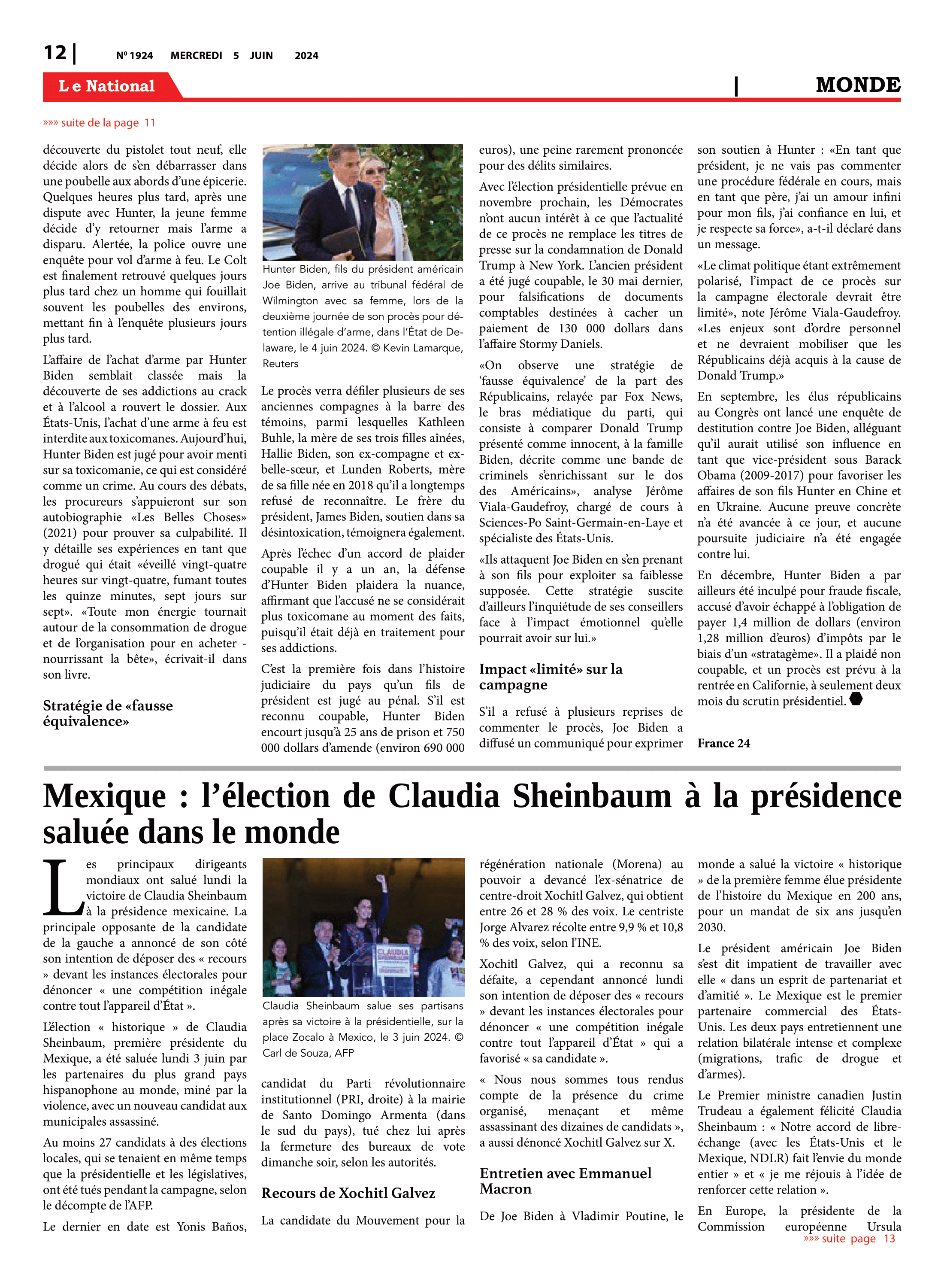 Page 12 de l'édition 1924