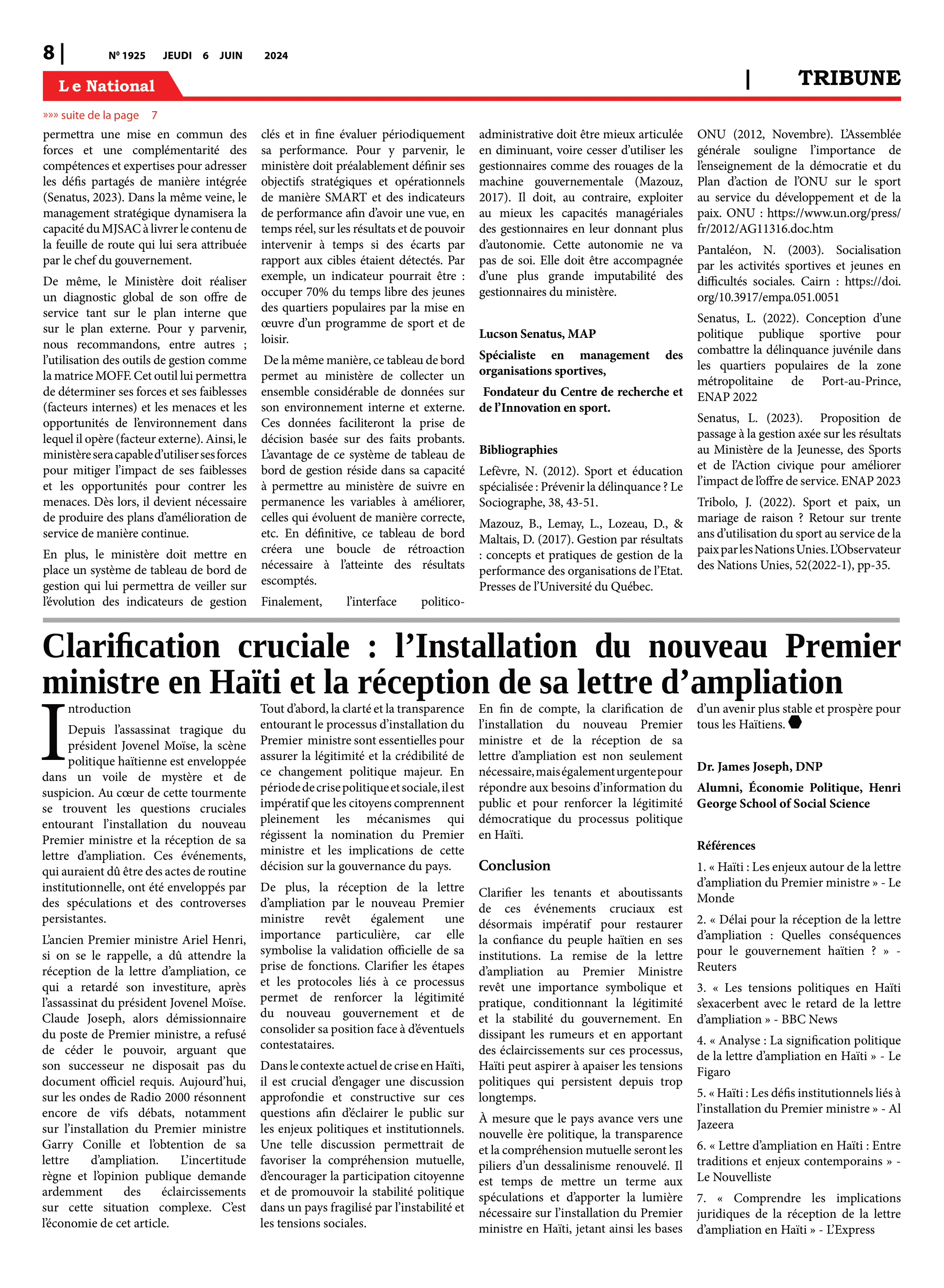 Page 8 de l'édition 1925
