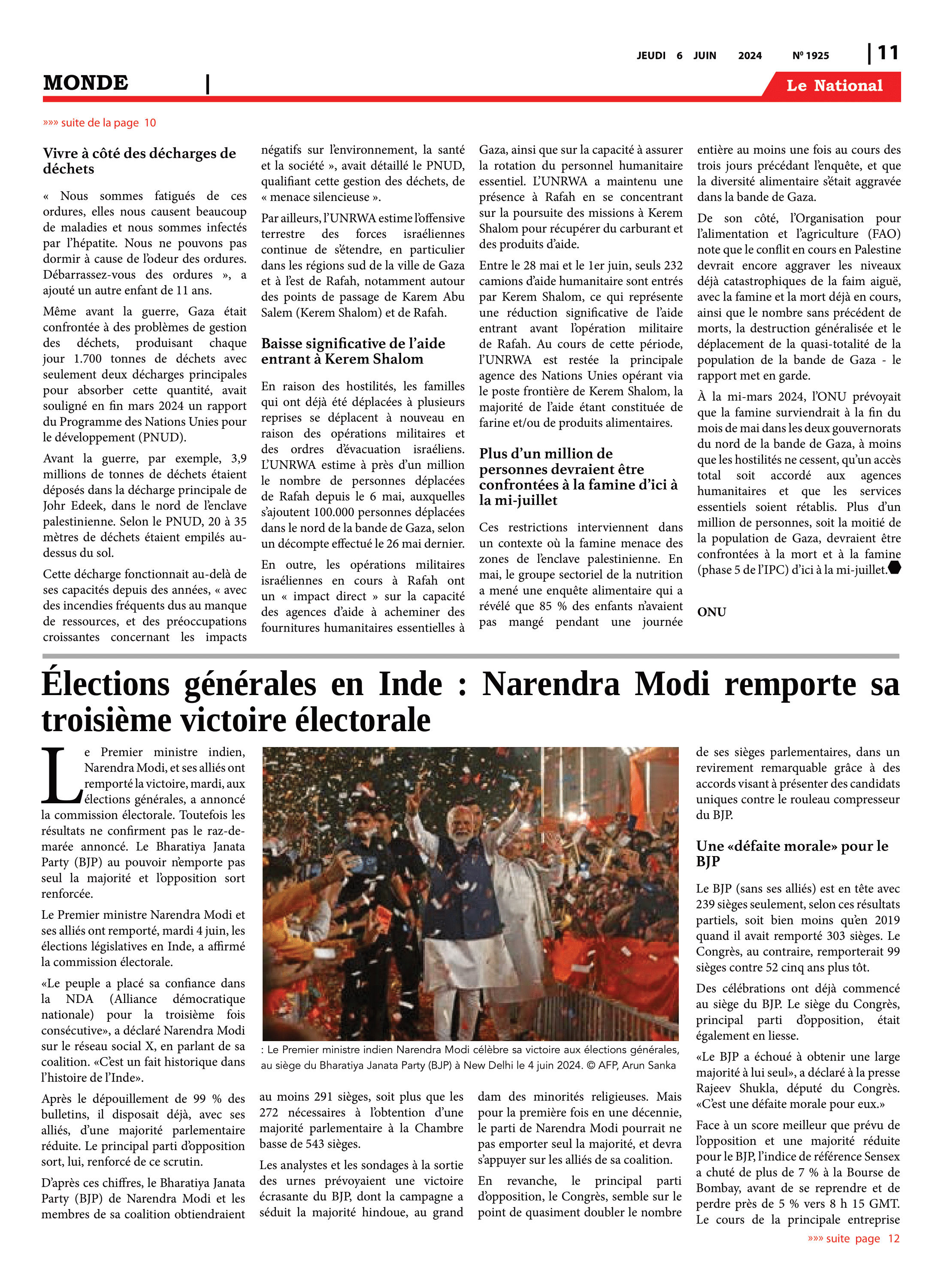 Page 11 de l'édition 1925