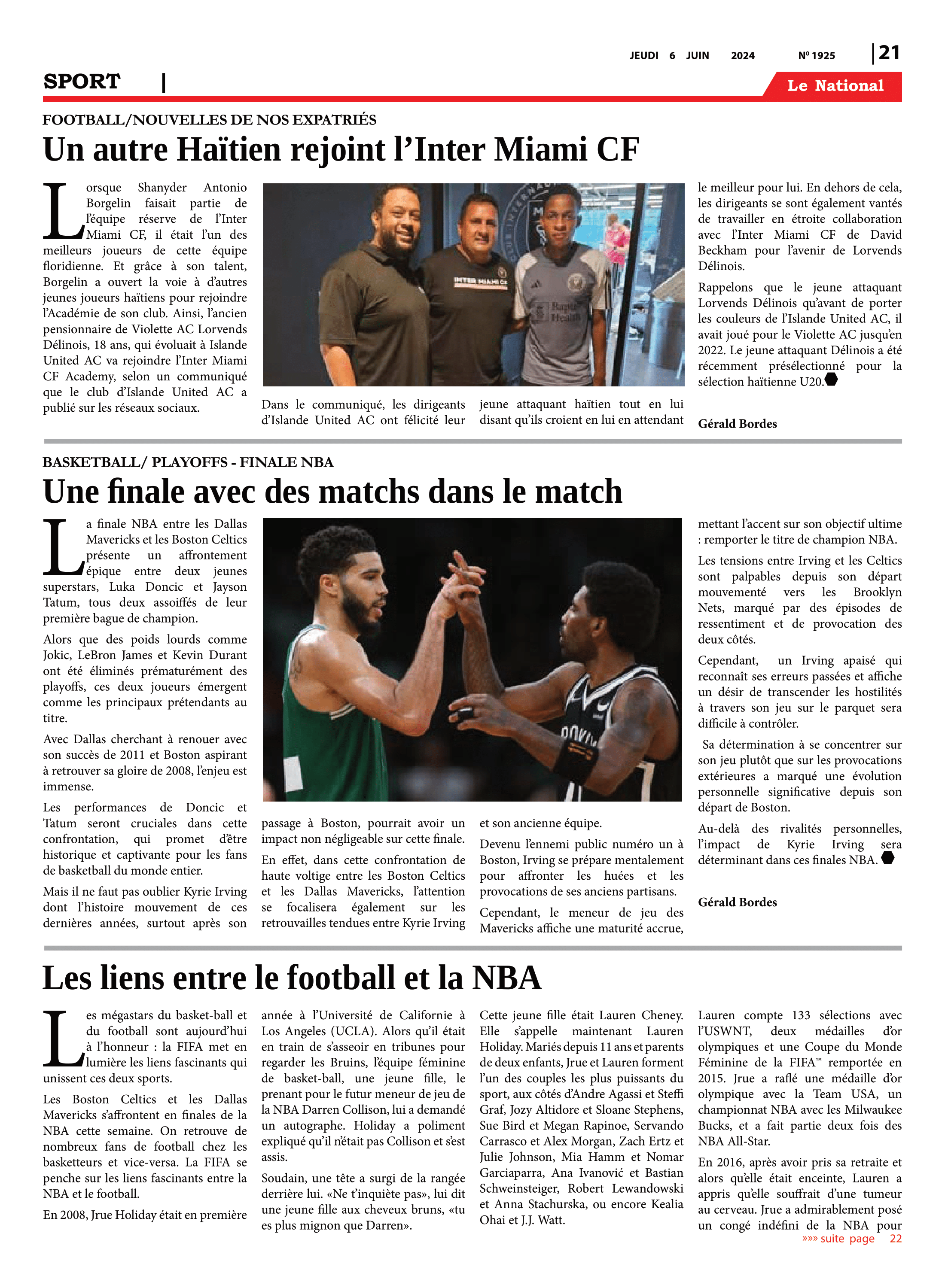 Page 21 de l'édition 1925