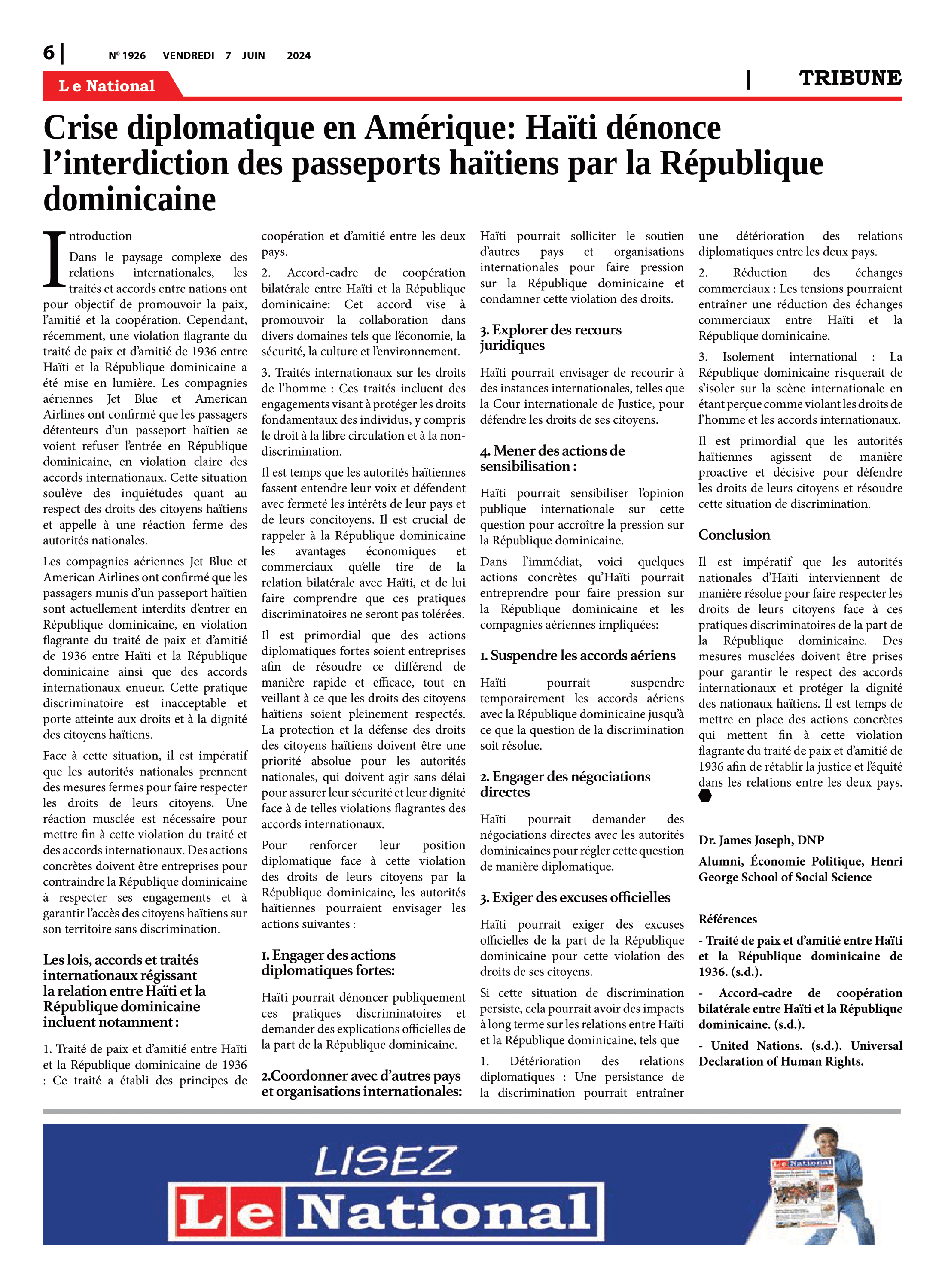 Page 6 de l'édition 1926
