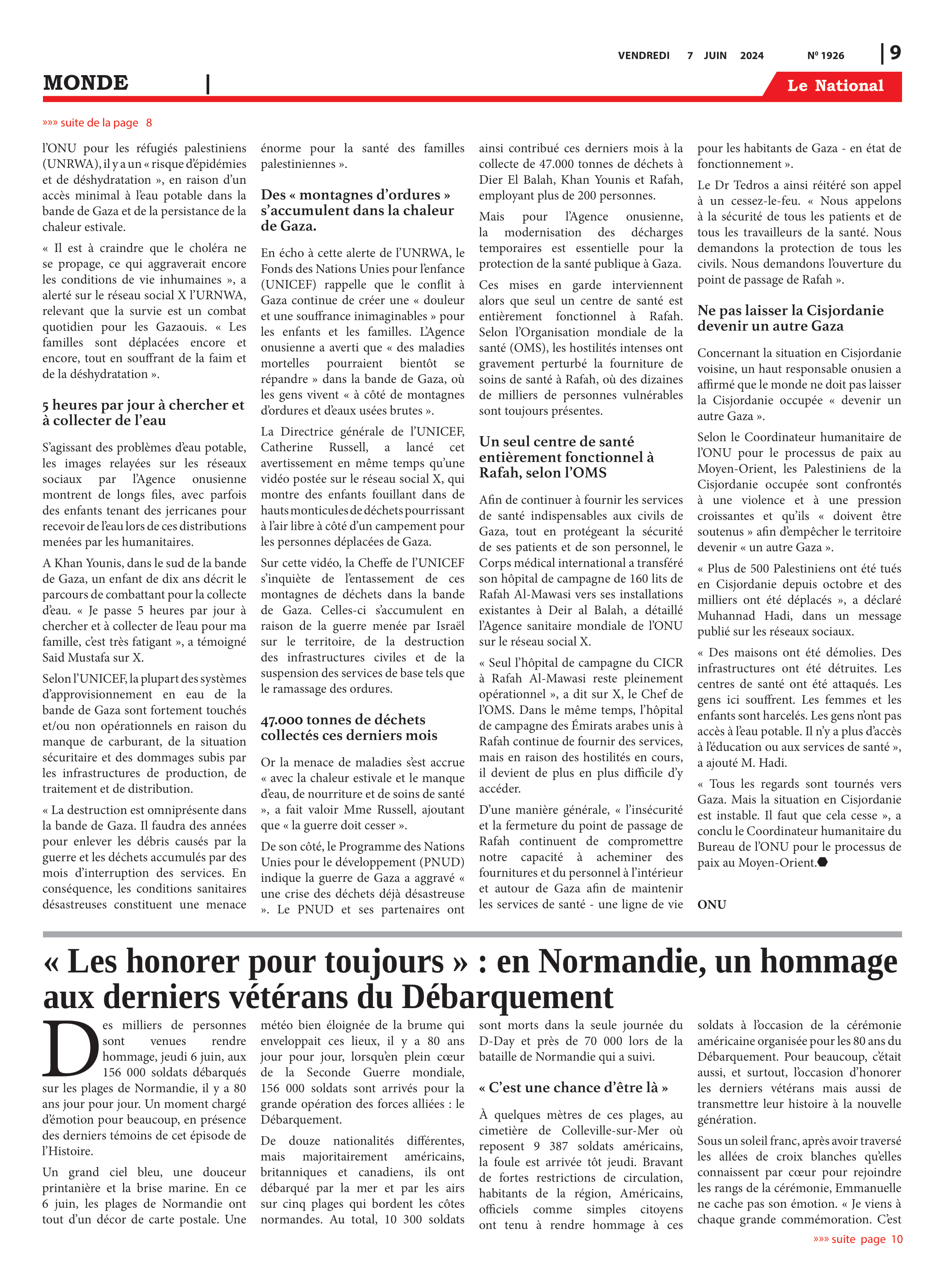 Page 9 de l'édition 1926