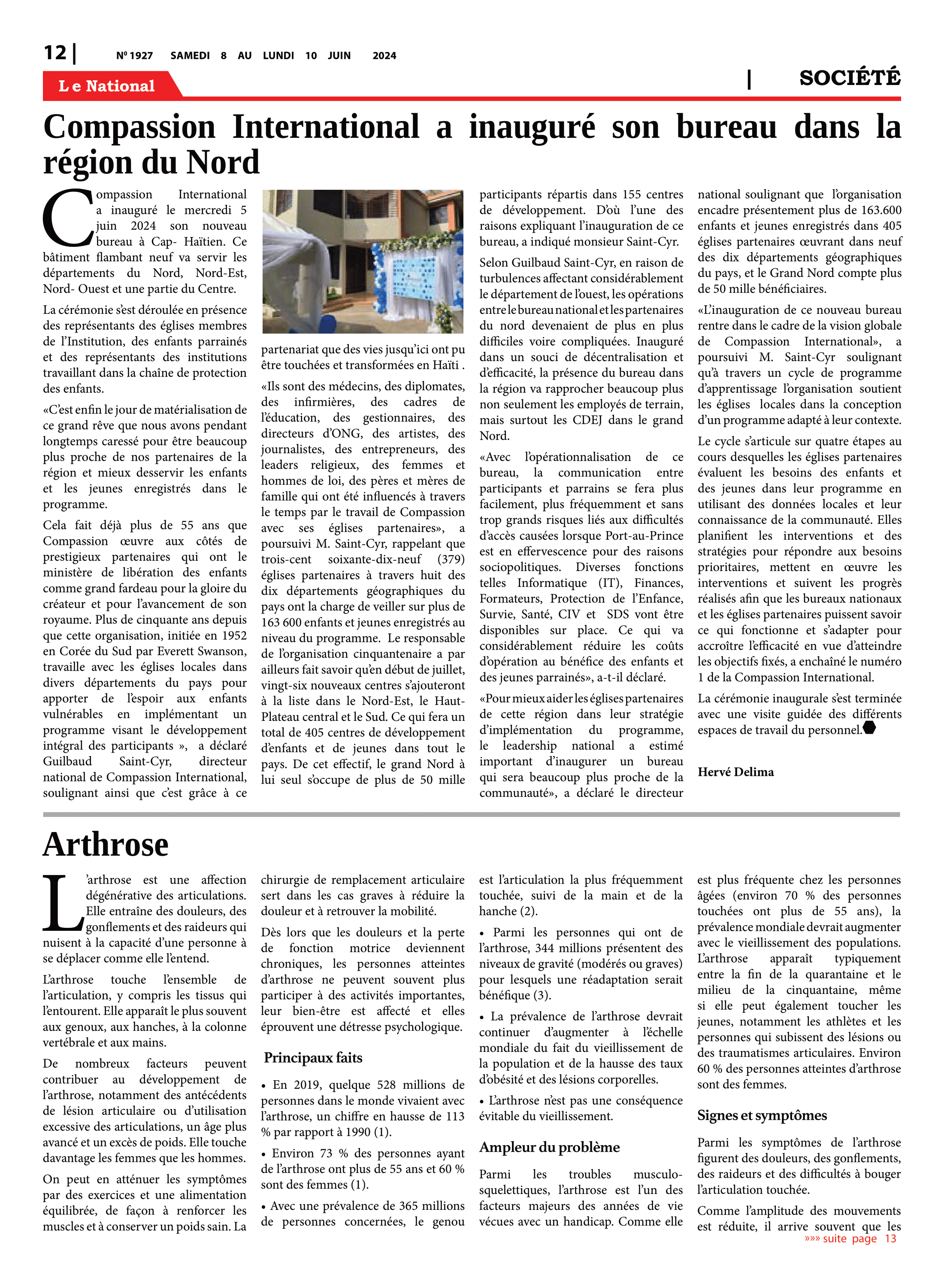 Page 12 de l'édition 1927