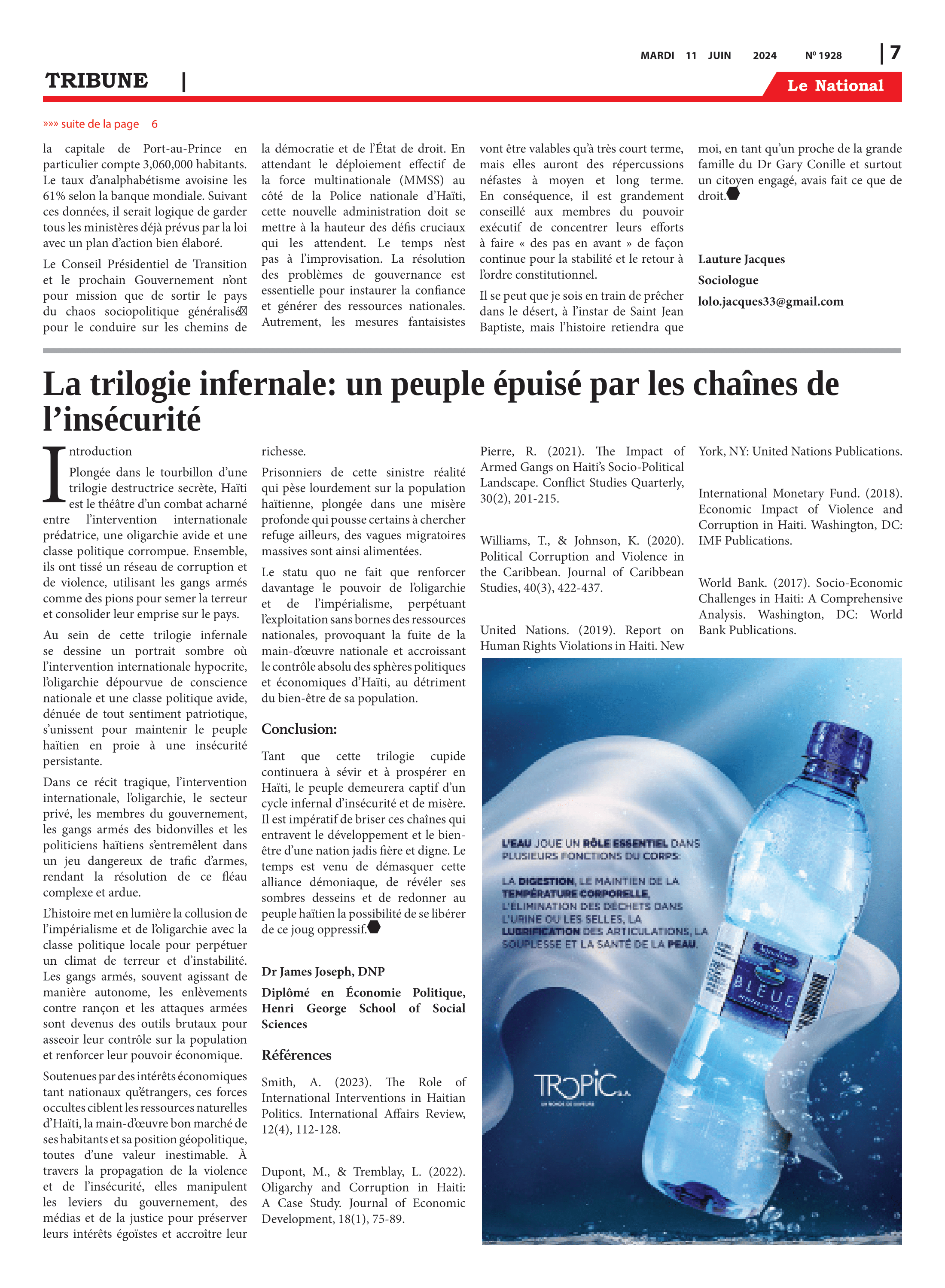 Page 7 de l'édition 1928