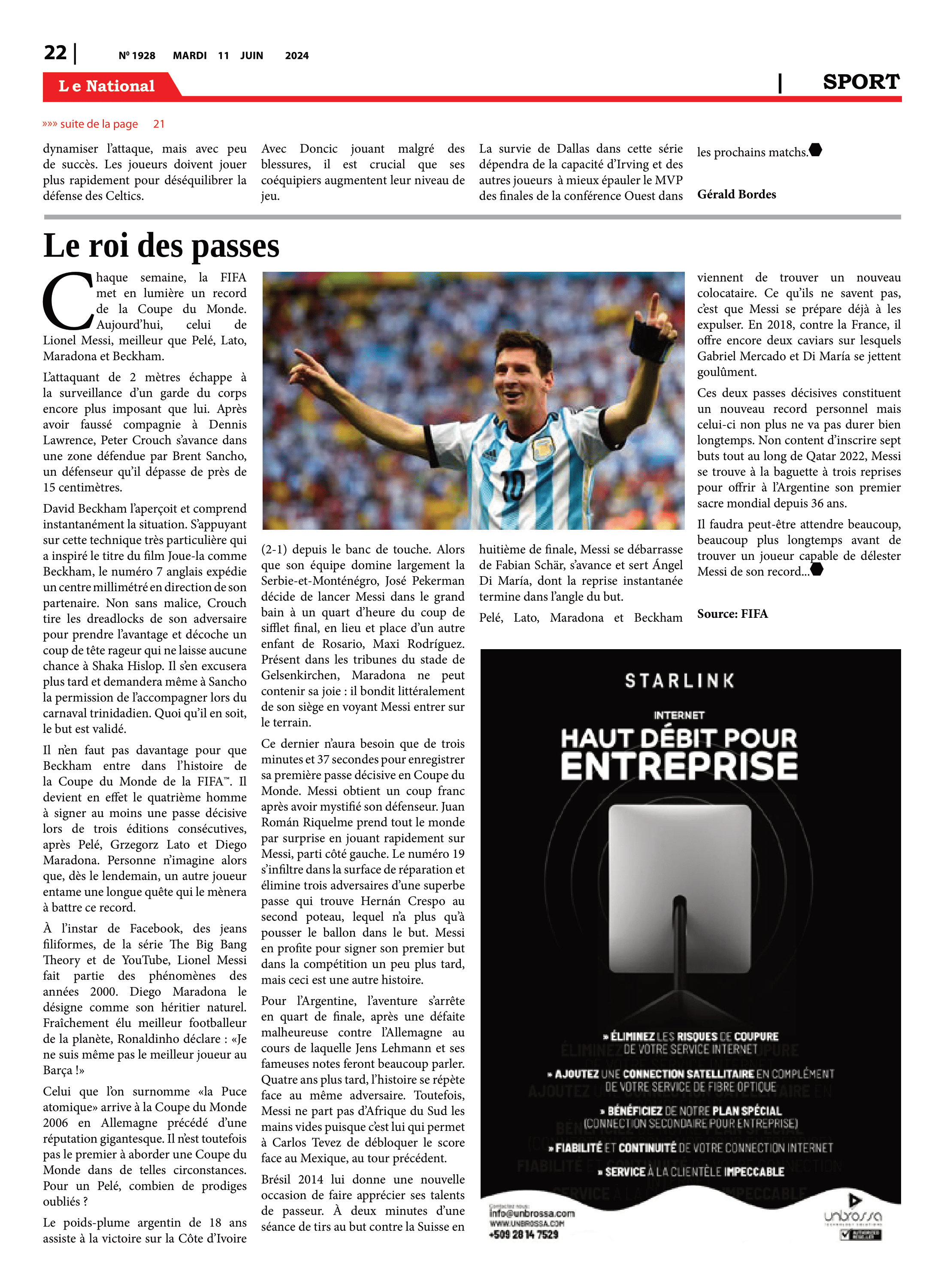 Page 22 de l'édition 1928