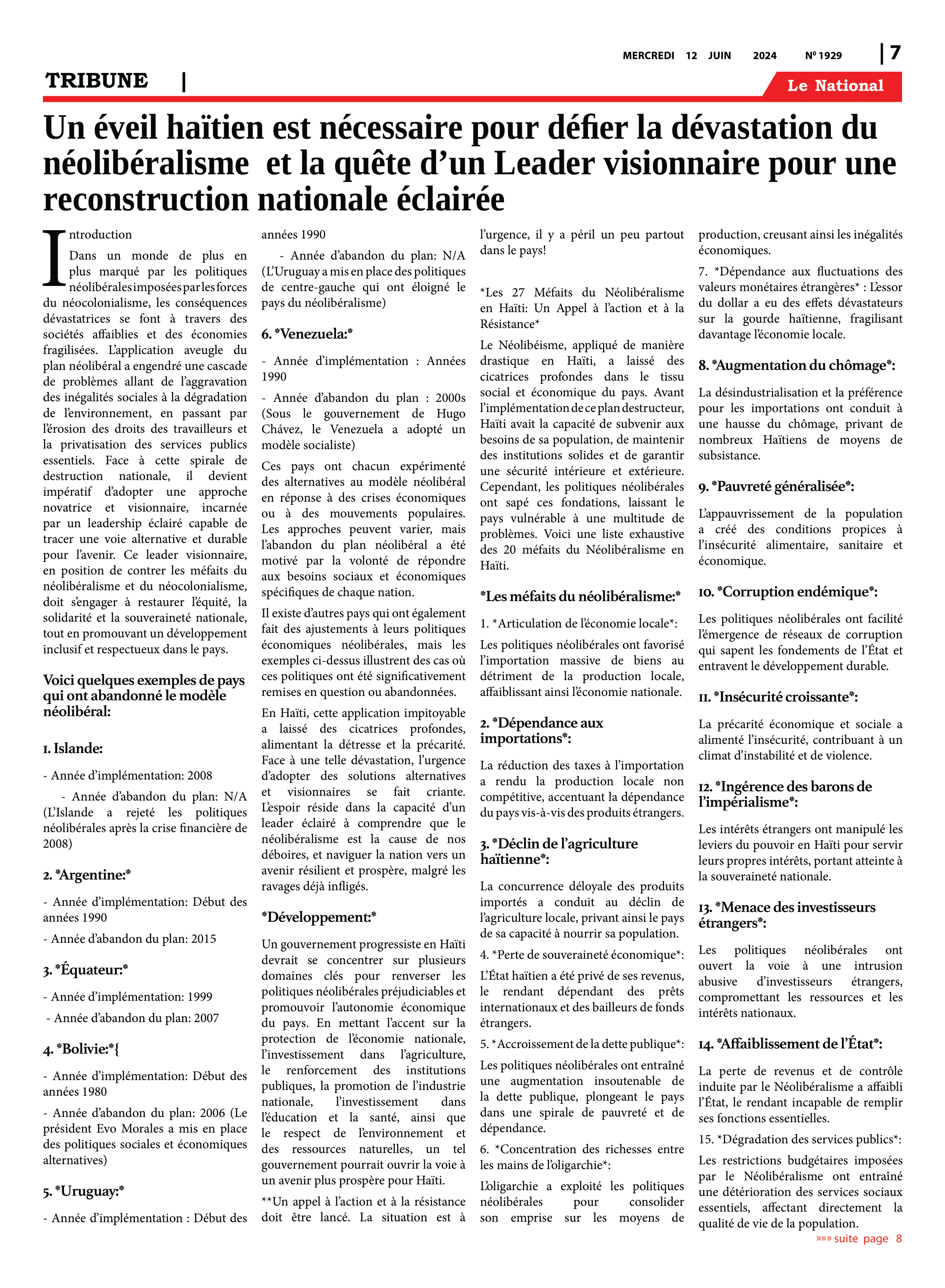 Page 7 de l'édition 1929