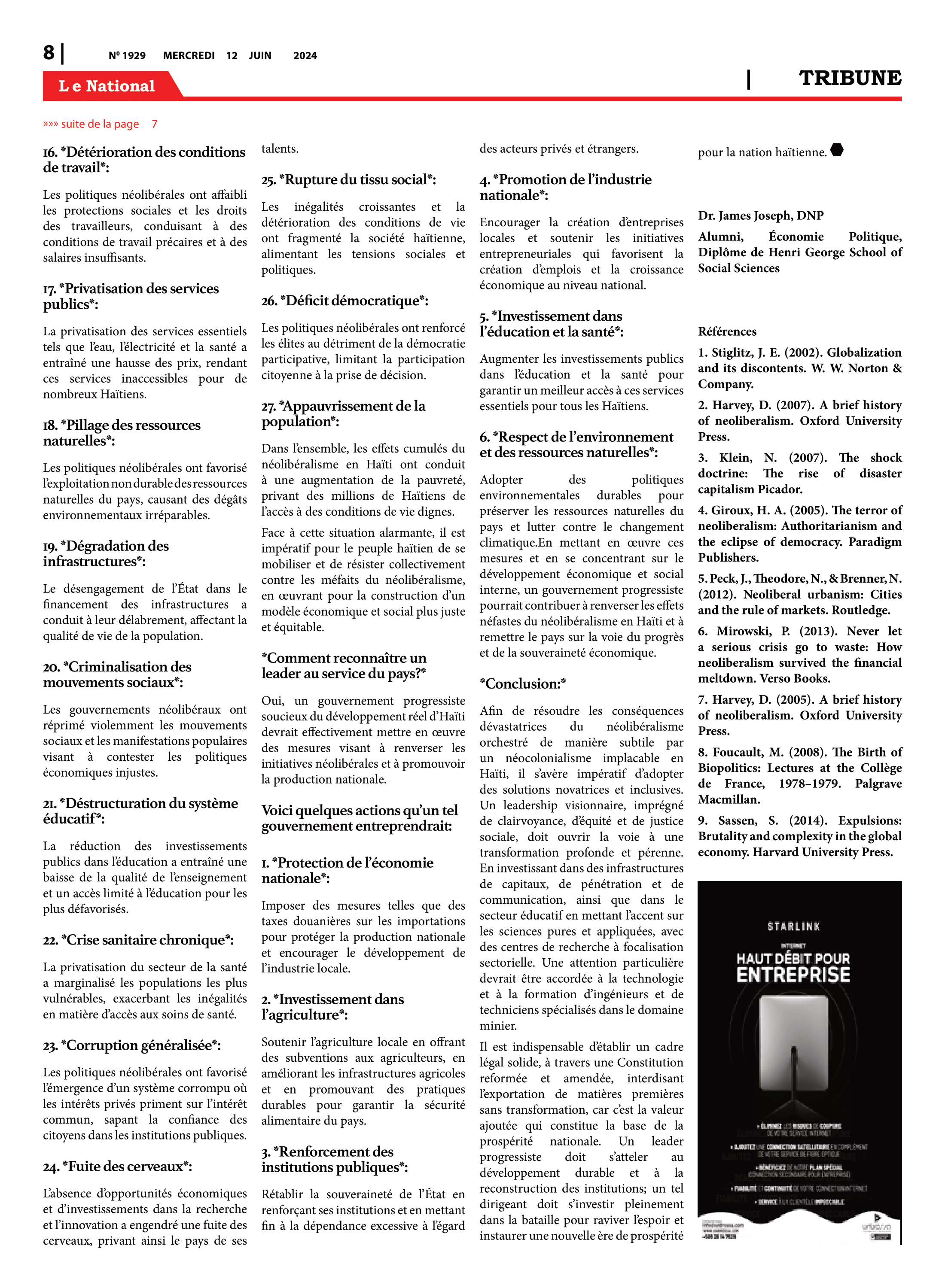 Page 8 de l'édition 1929