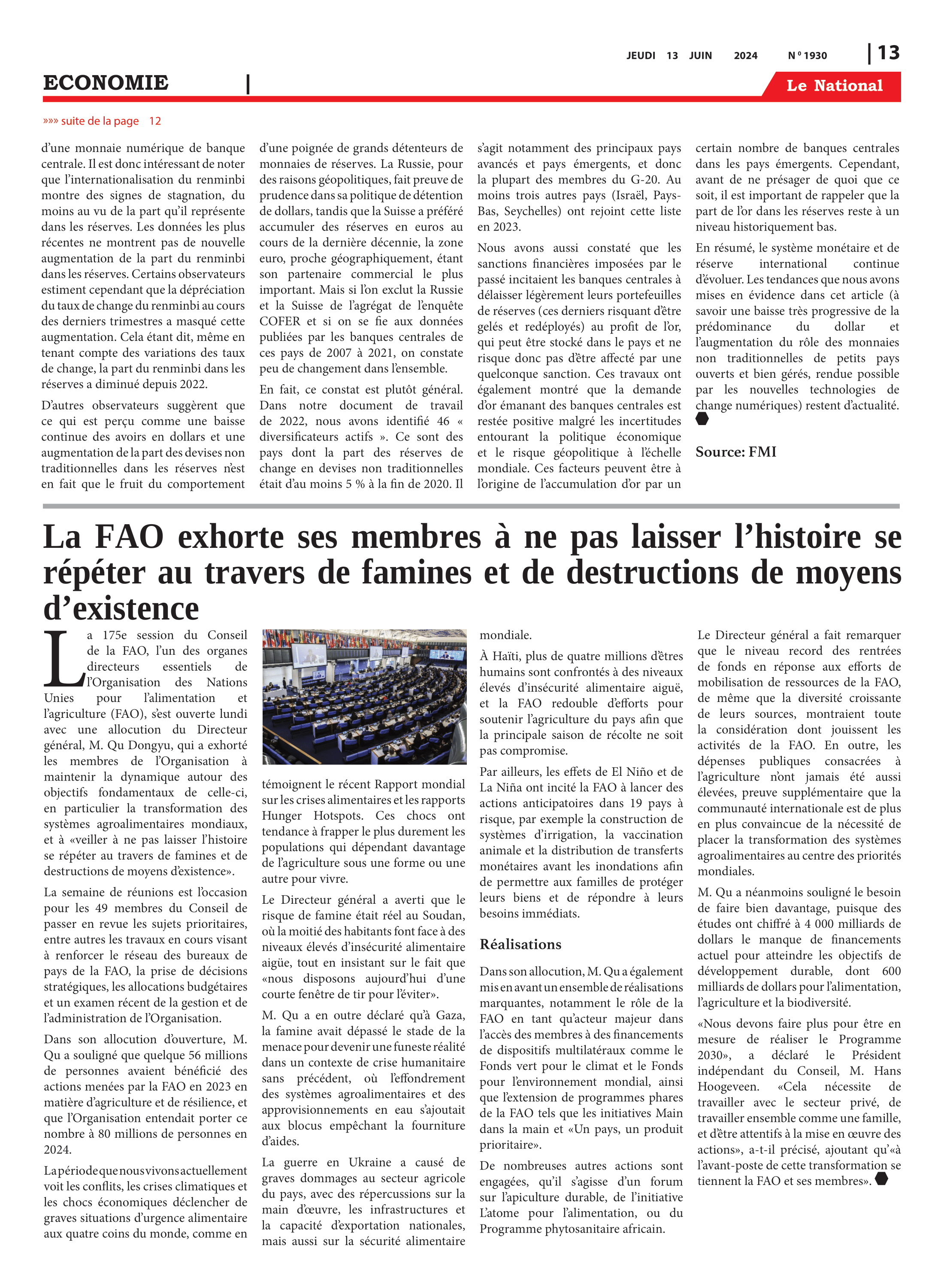 Page 13 de l'édition 1930