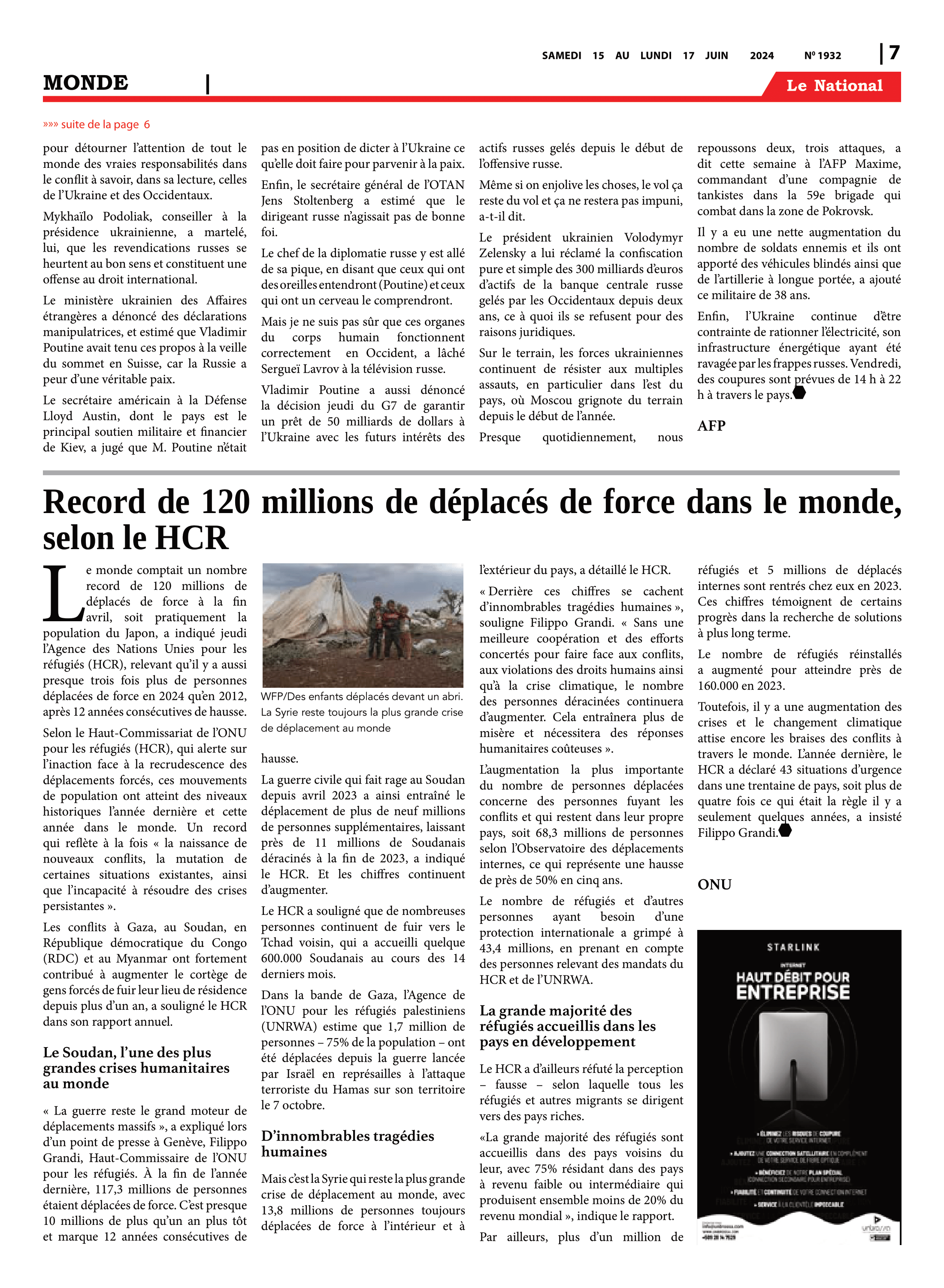 Page 7 de l'édition 1932