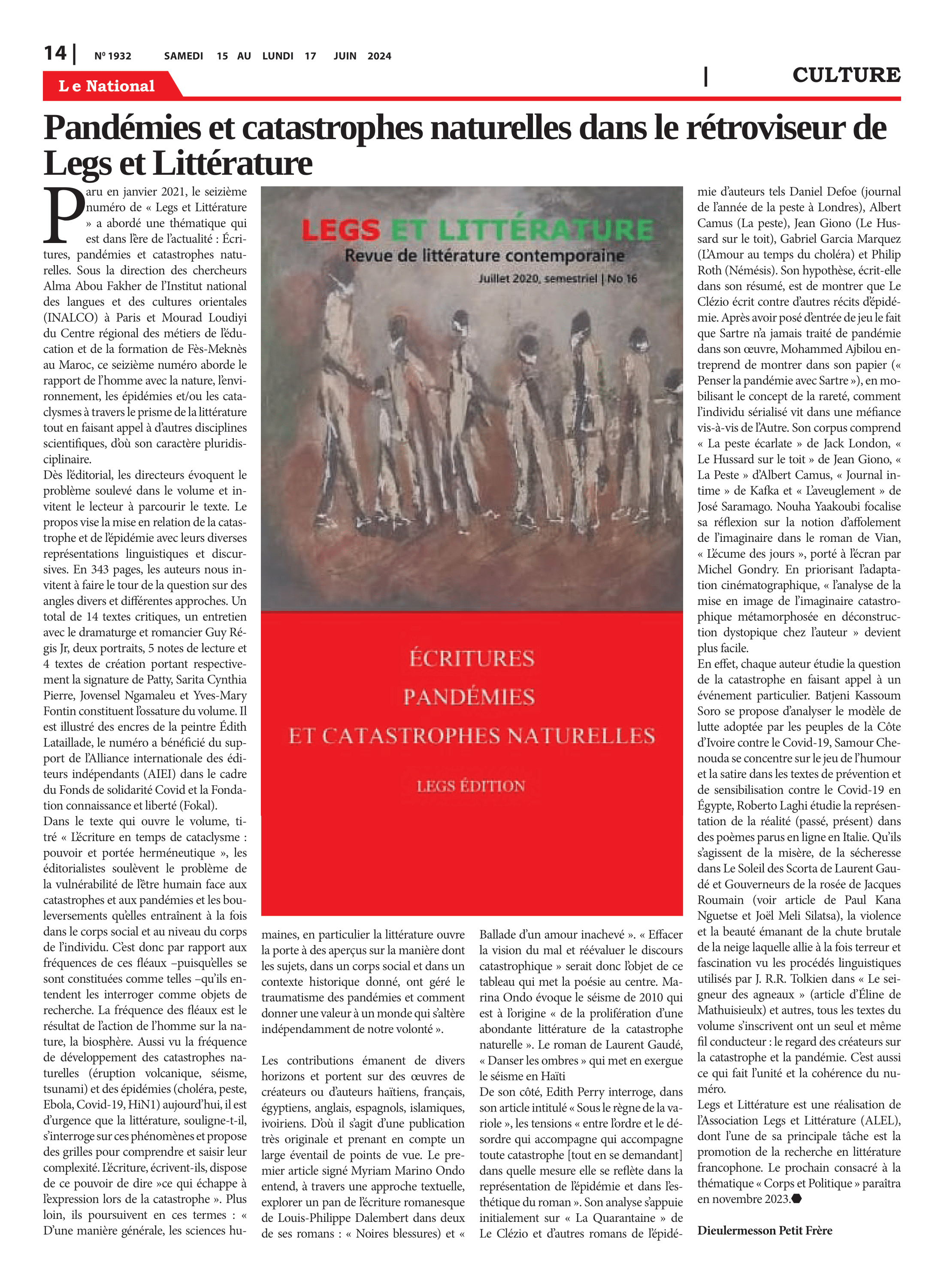 Page 13 de l'édition 1932