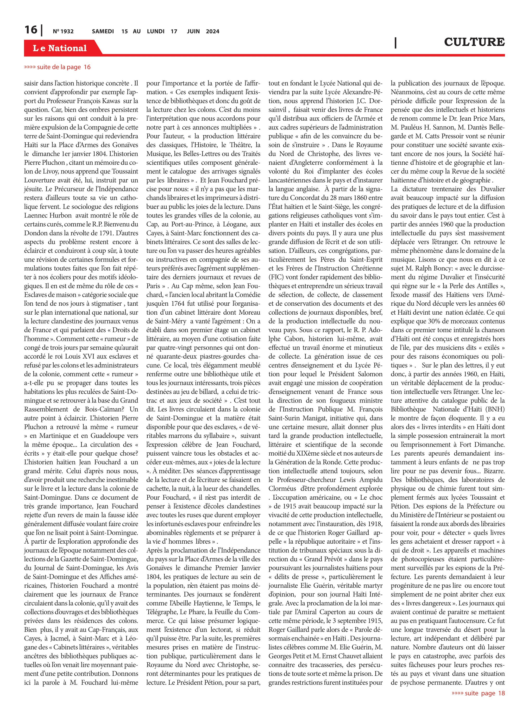 Page 15 de l'édition 1932