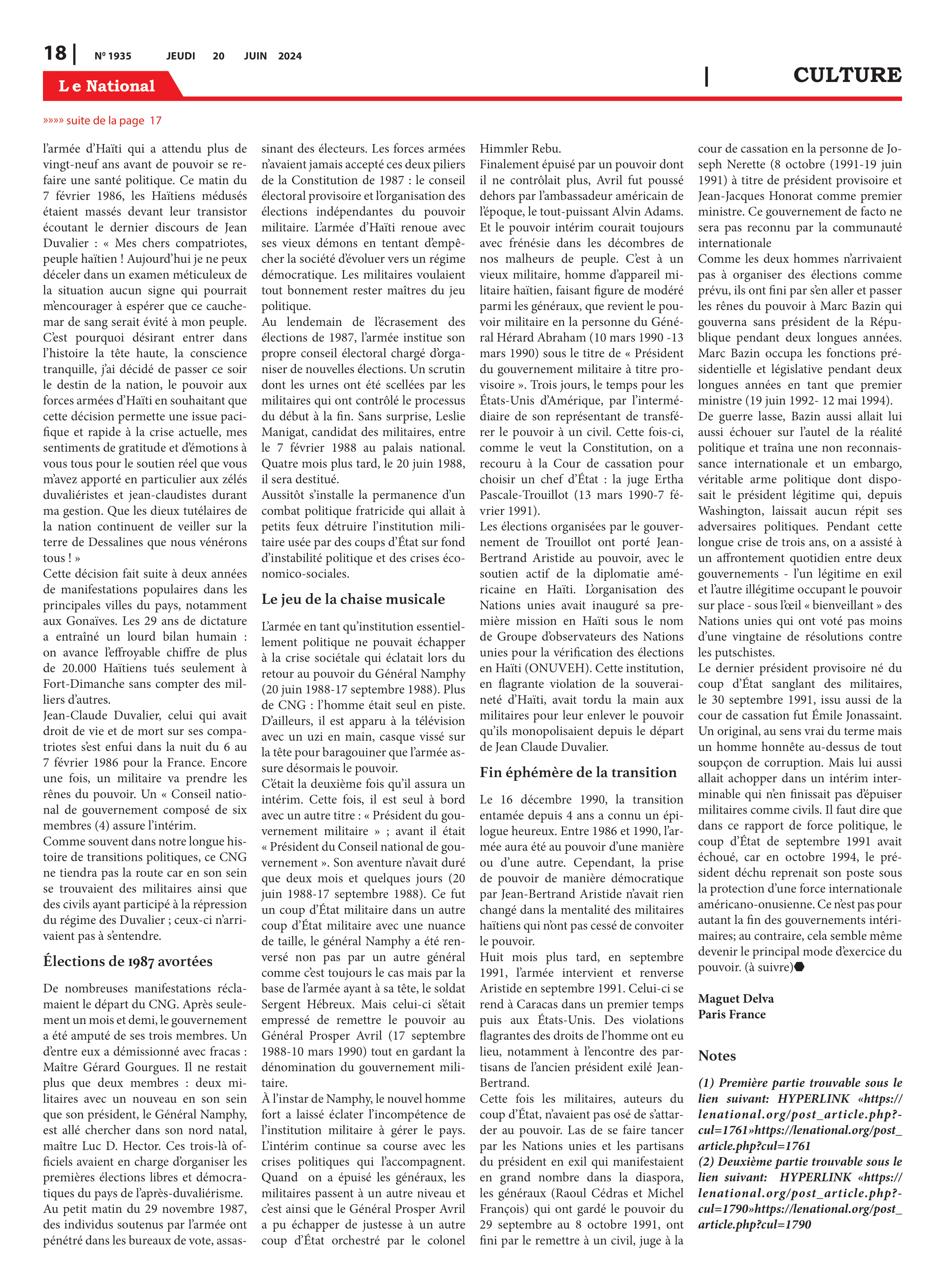 Page 18 de l'édition 1935