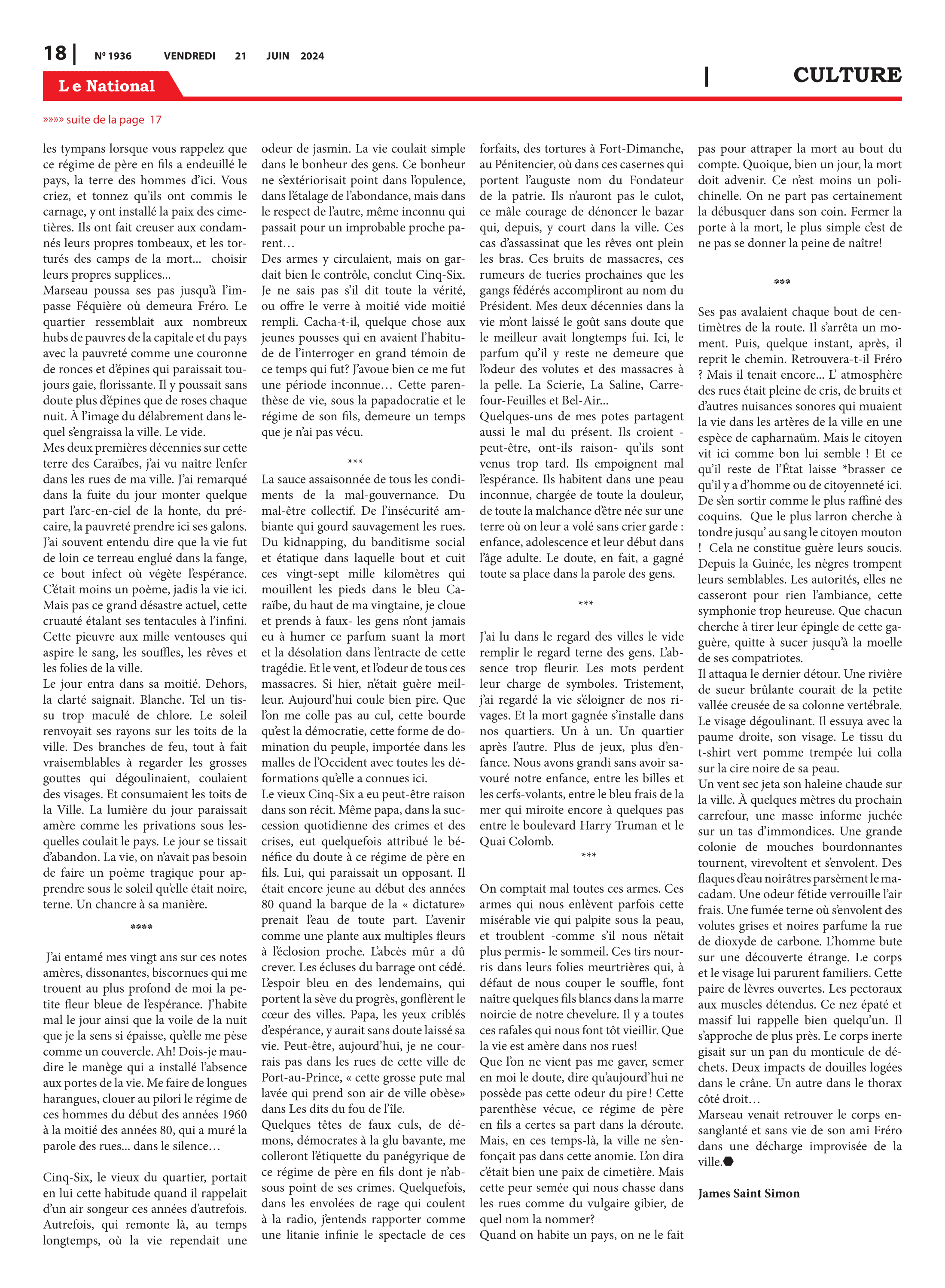 Page 18 de l'édition 1936