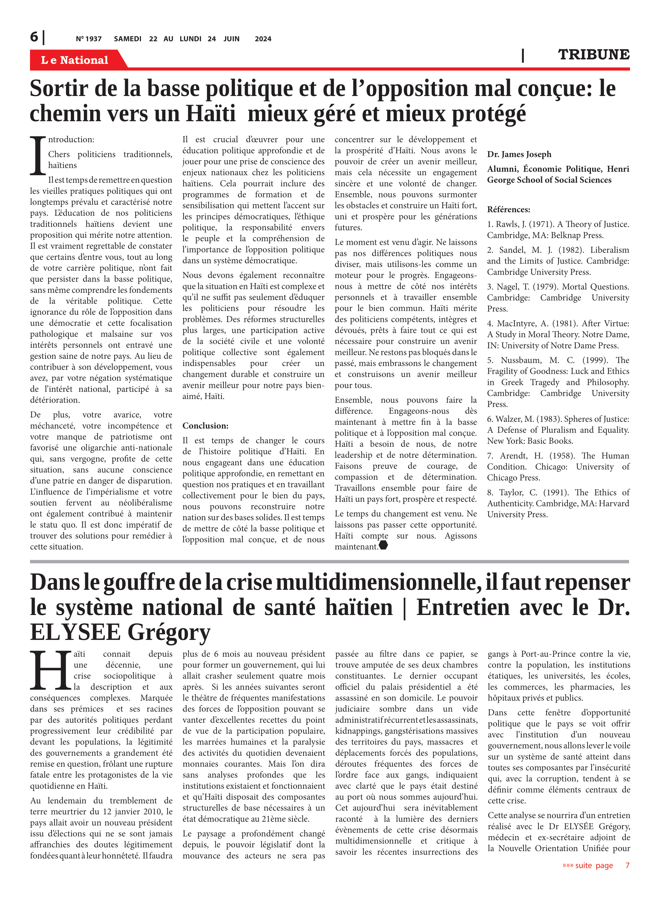 Page 6 de l'édition 1937