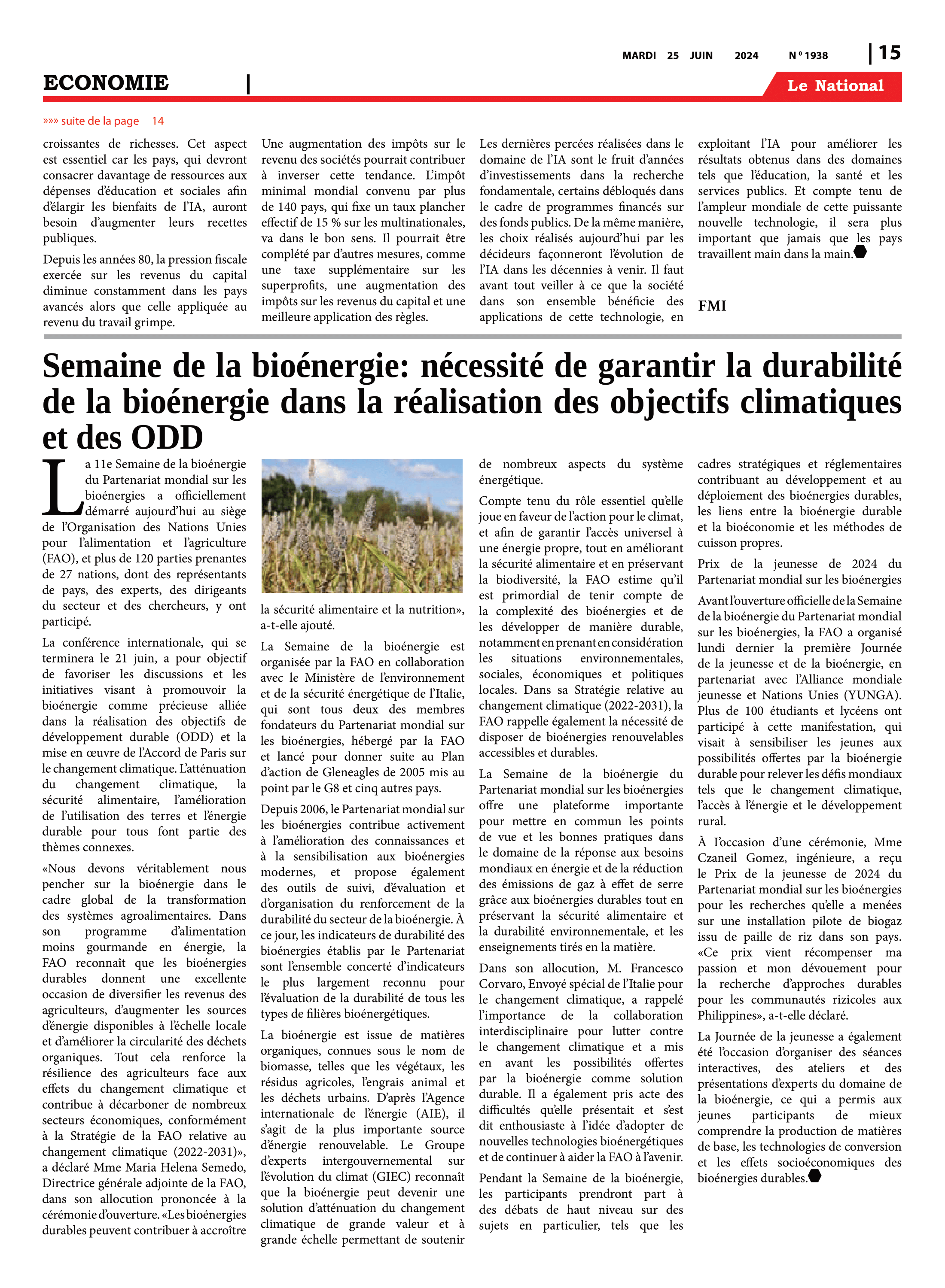 Page 15 de l'édition 1938