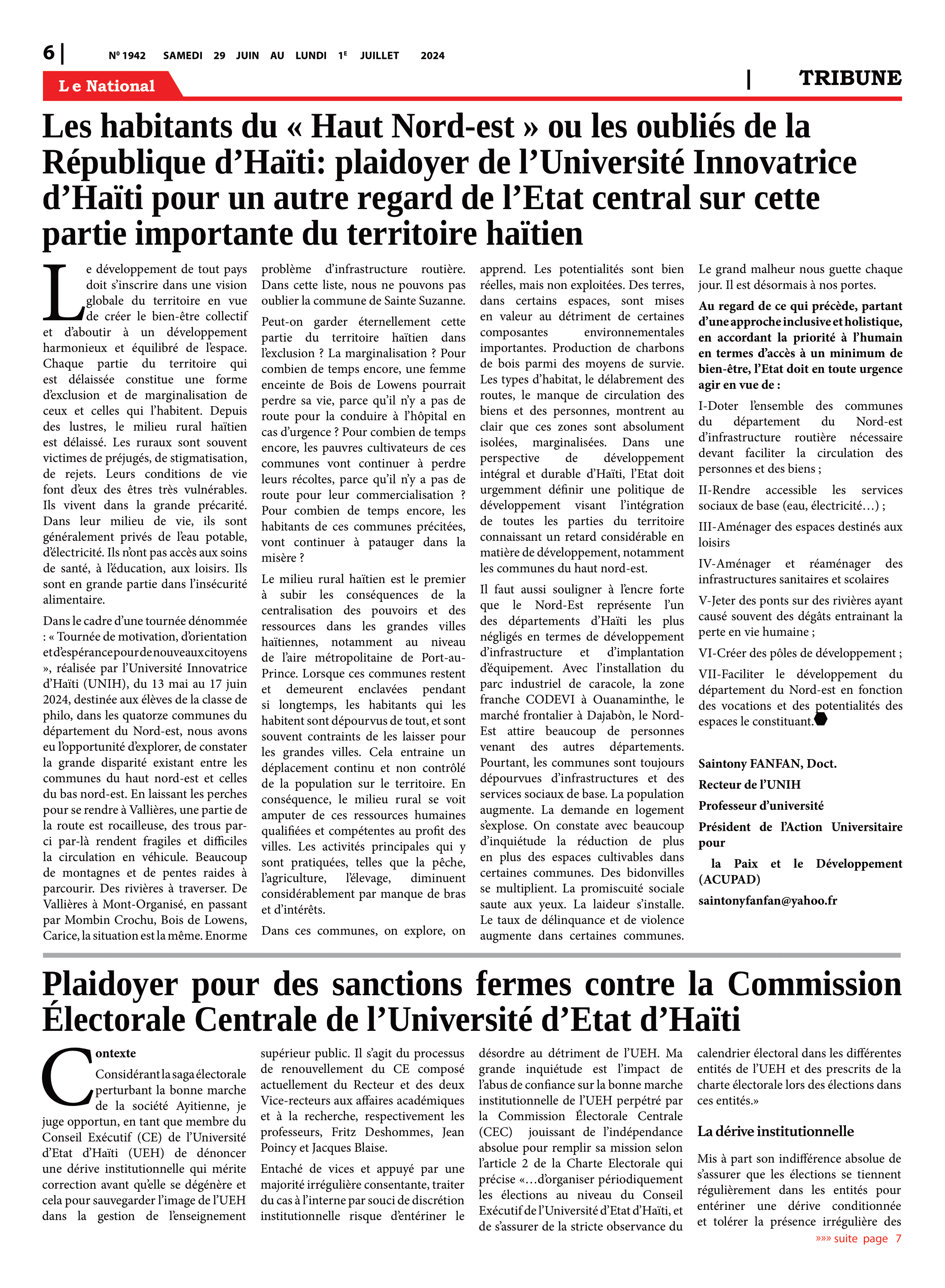 Page 6 de l'édition 1942