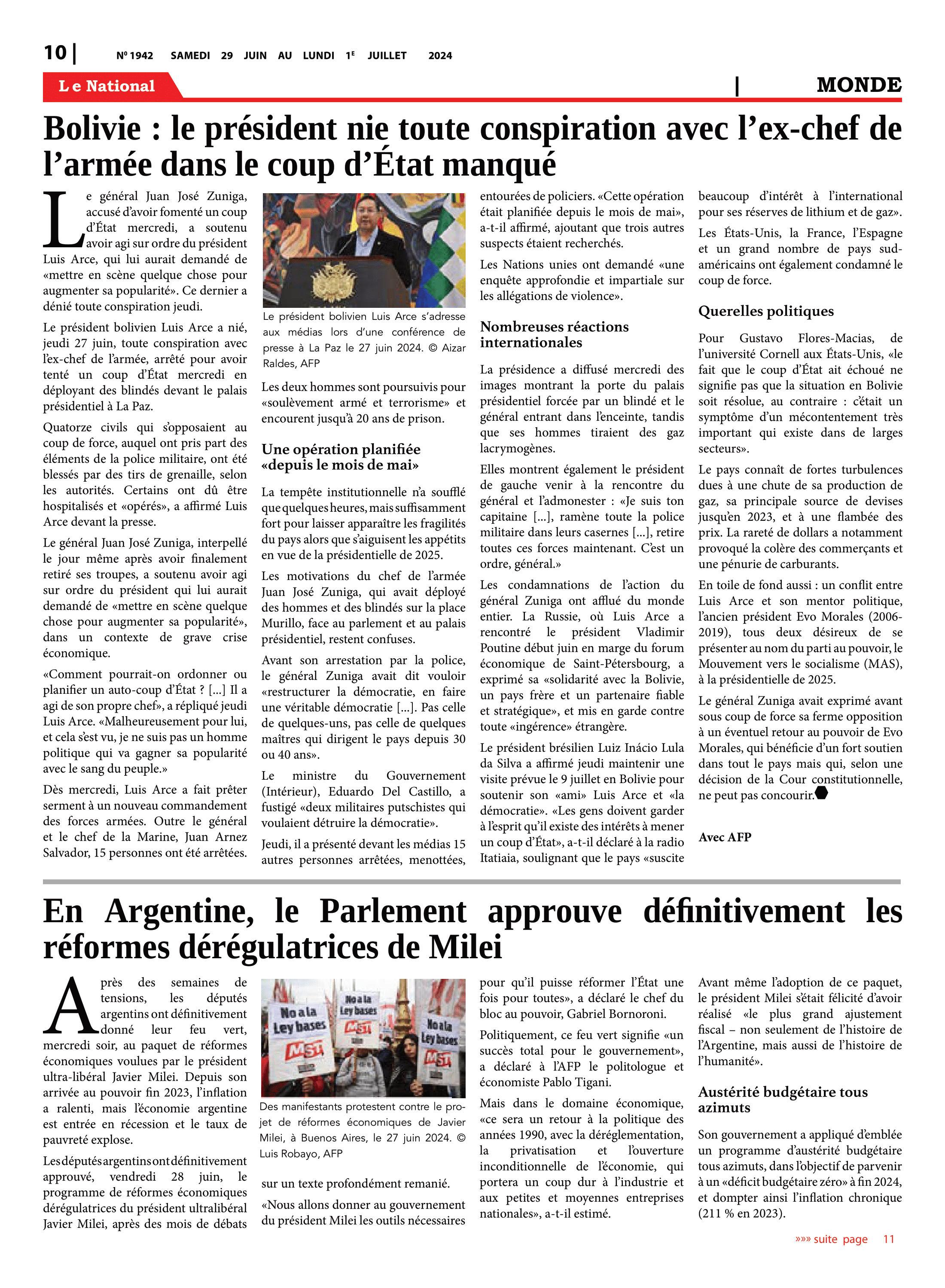 Page 10 de l'édition 1942