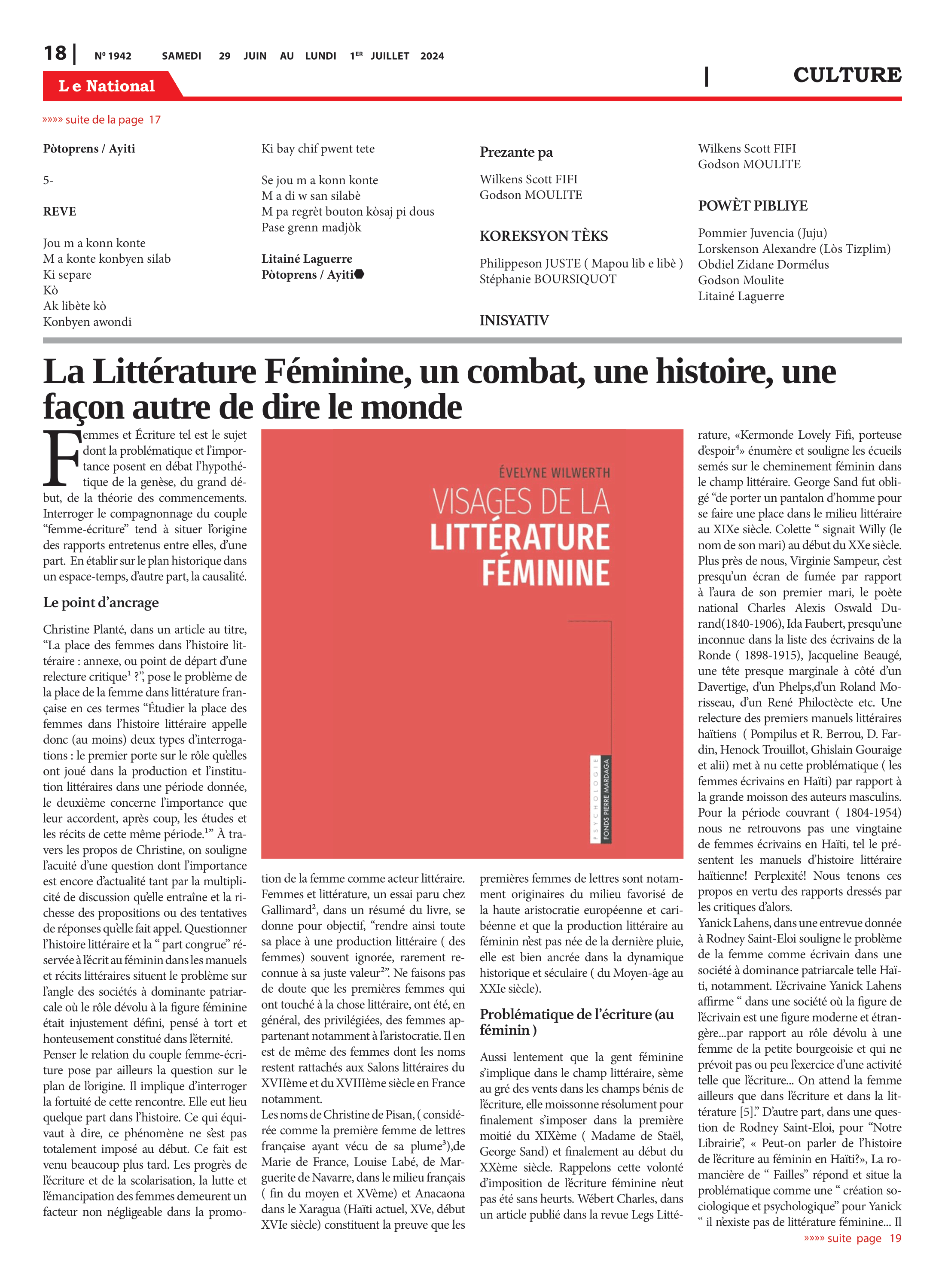 Page 18 de l'édition 1942