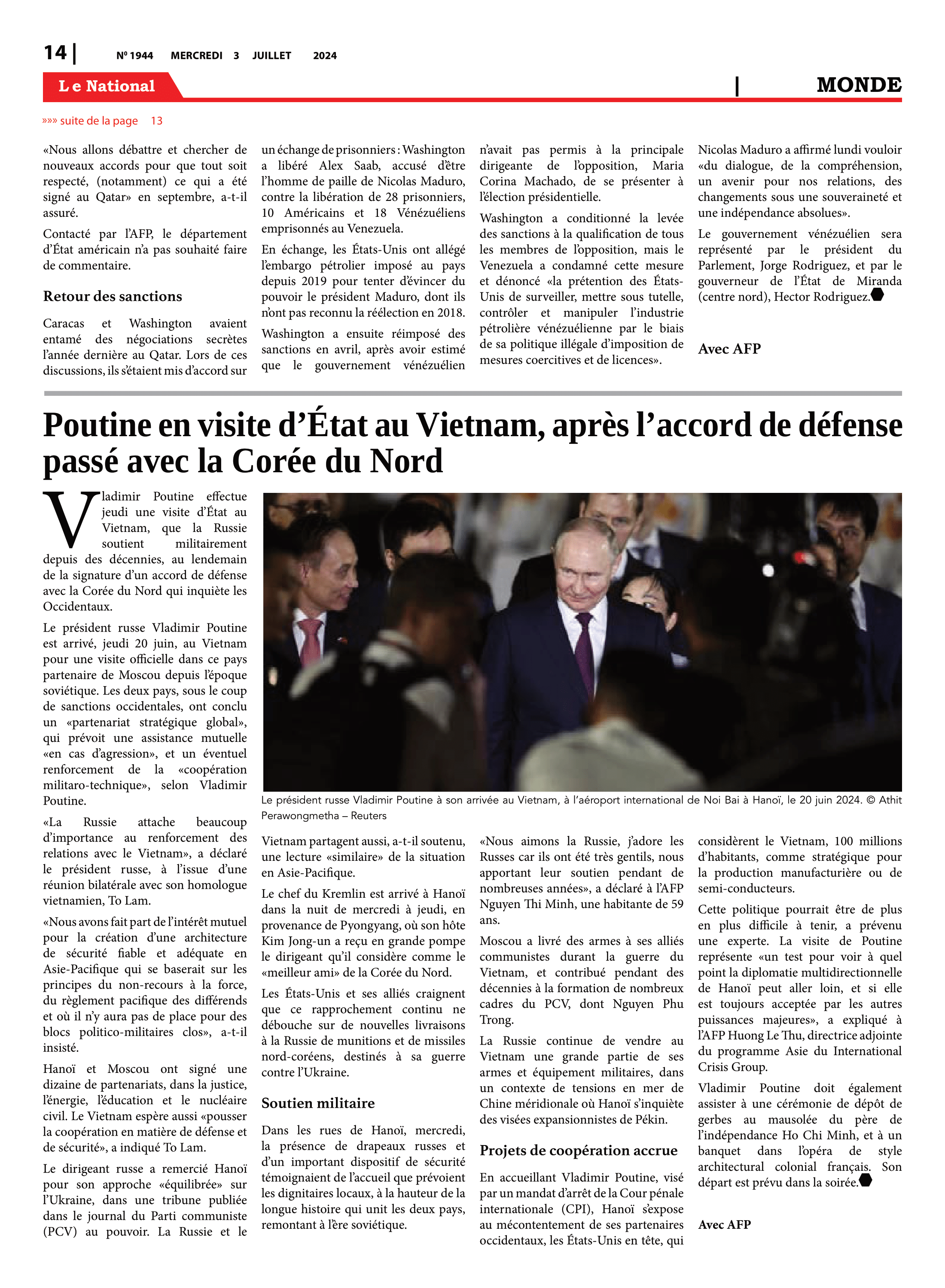 Page 14 de l'édition 1944