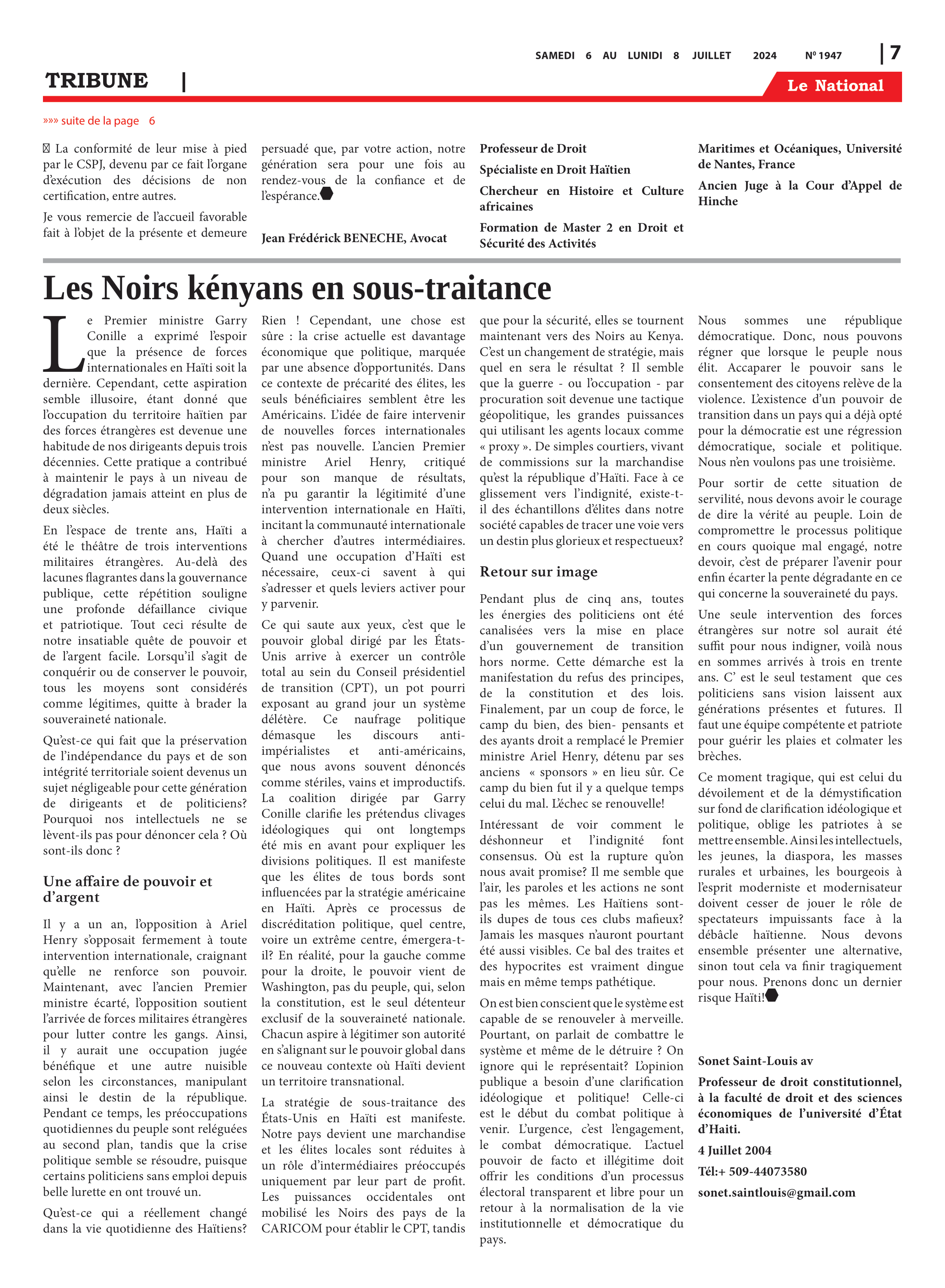 Page 7 de l'édition 1947