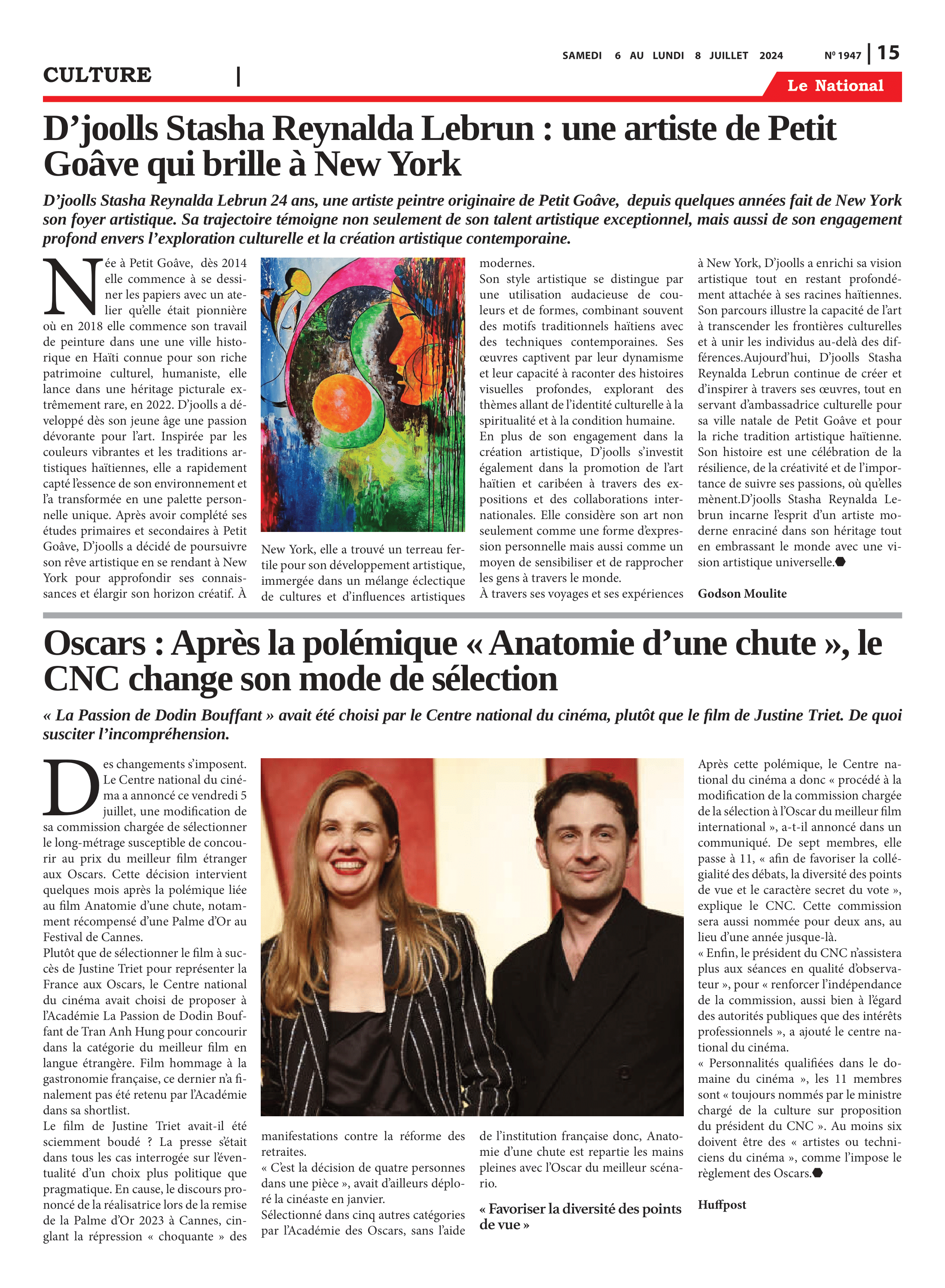 Page 15 de l'édition 1947